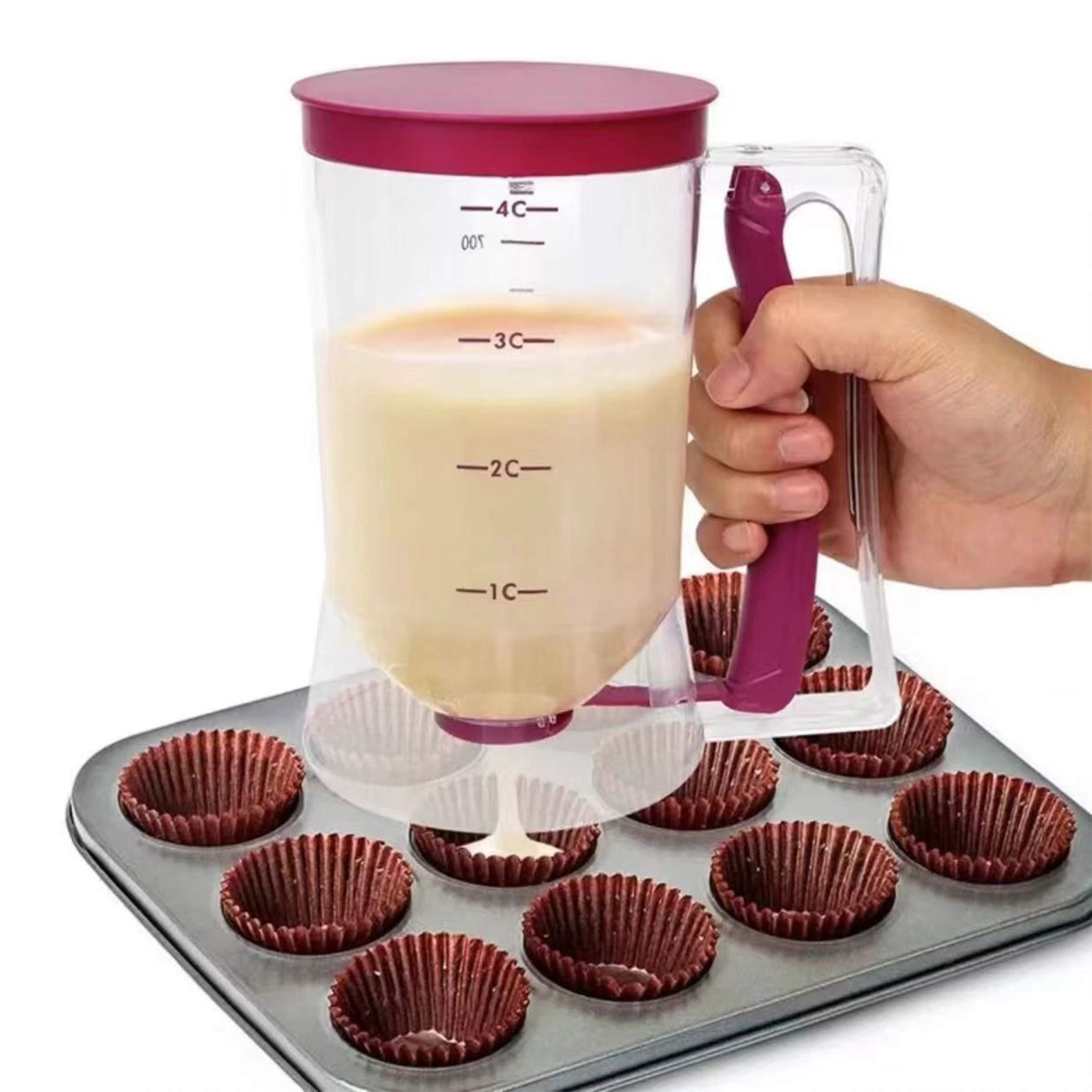 Polypropylene Handheld Cake Batter Dispenser 5