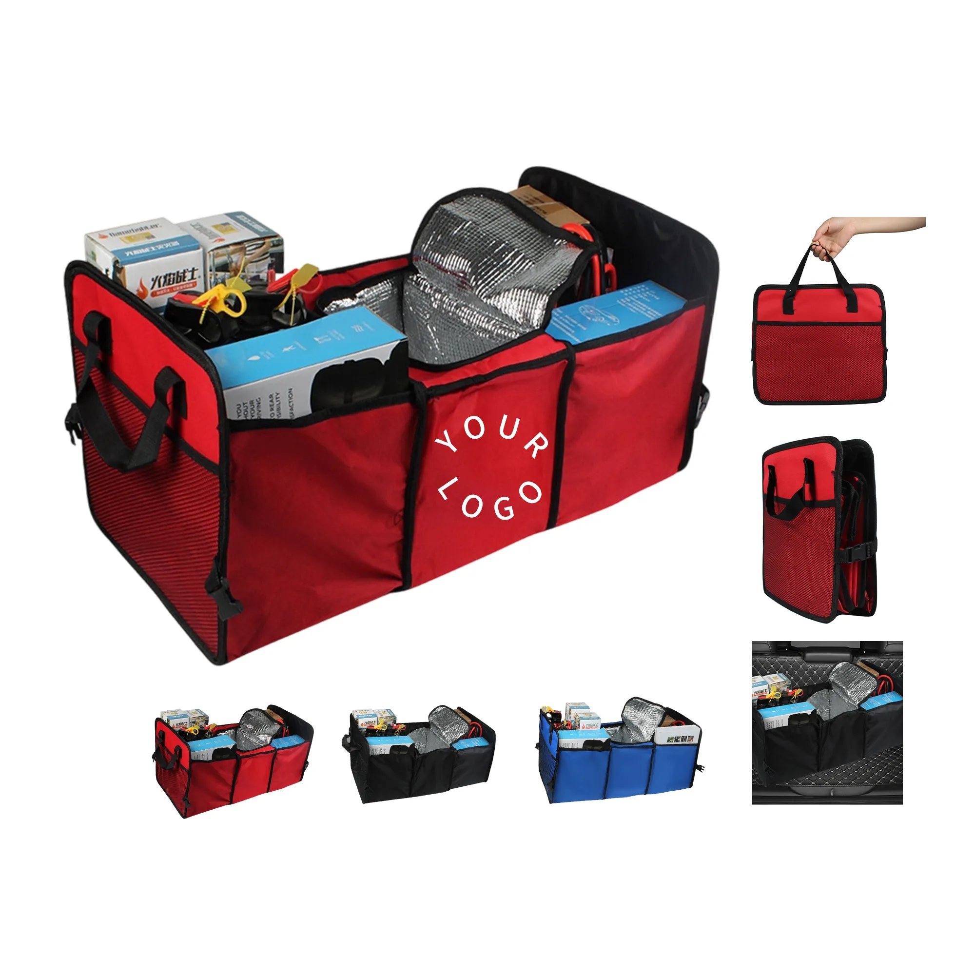 Trunk Organizer with Cooler 6
