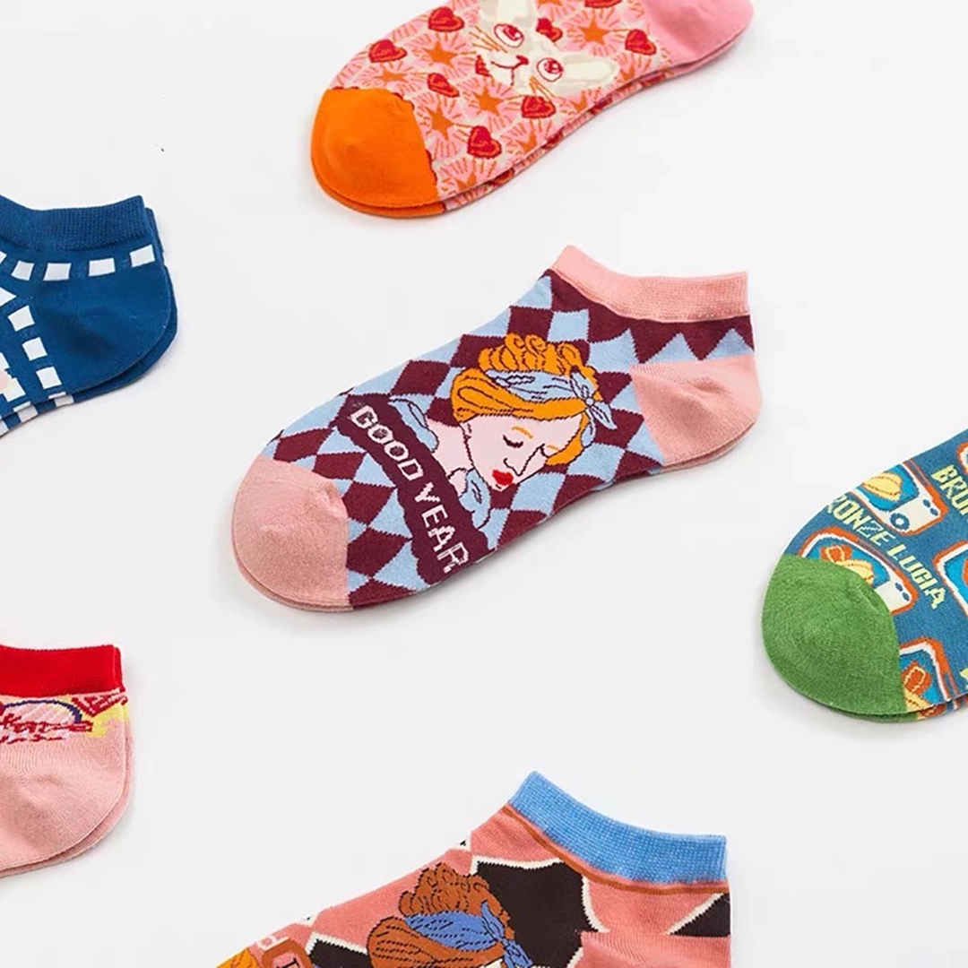 Knit-In Custom No-Show Socks-Factory Direct 10