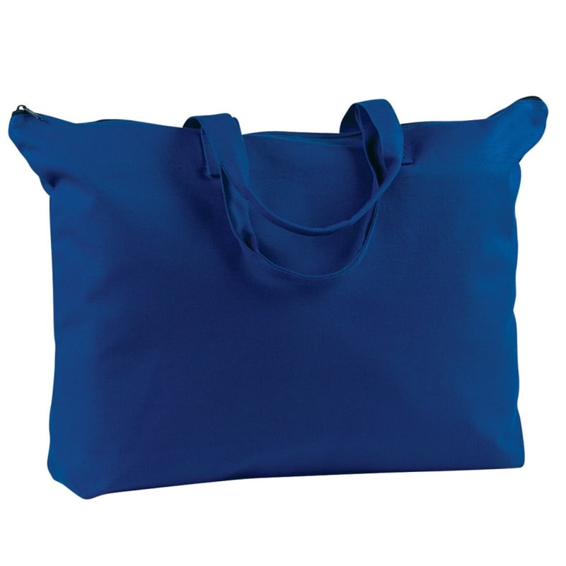BAGedge 12 Oz. Canvas Zippered Book Tote 4