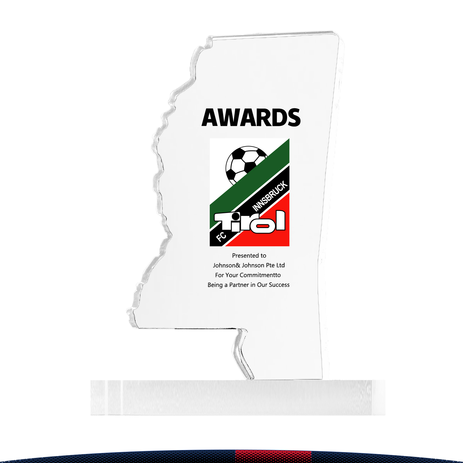 Brevil Mississippi Crystal Award 2