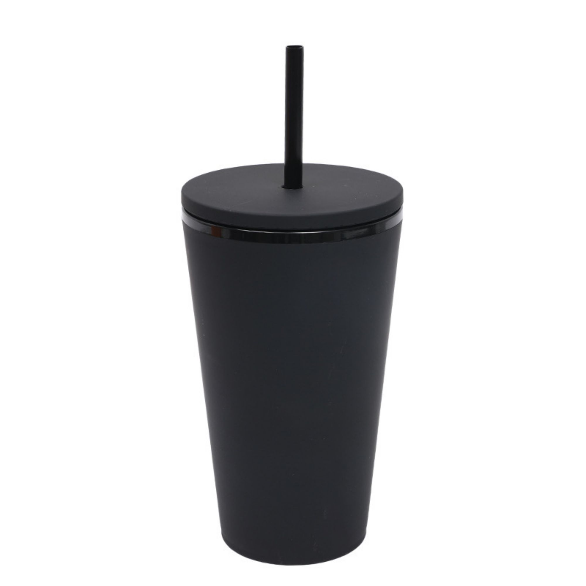 16 oz Double-Layer Frosted Straw Cup 2