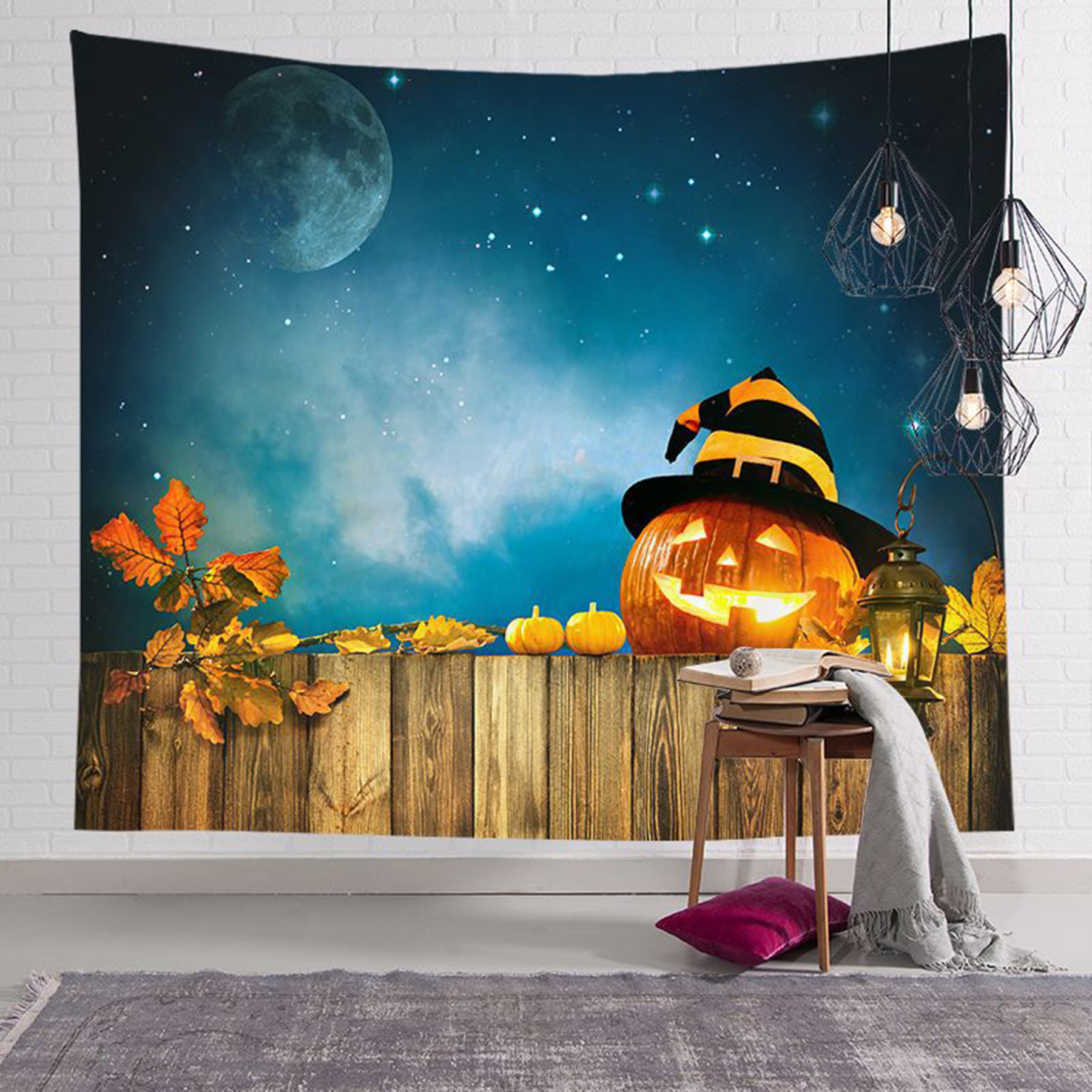 Halloween Tapestry Wall Hanging For Room 5