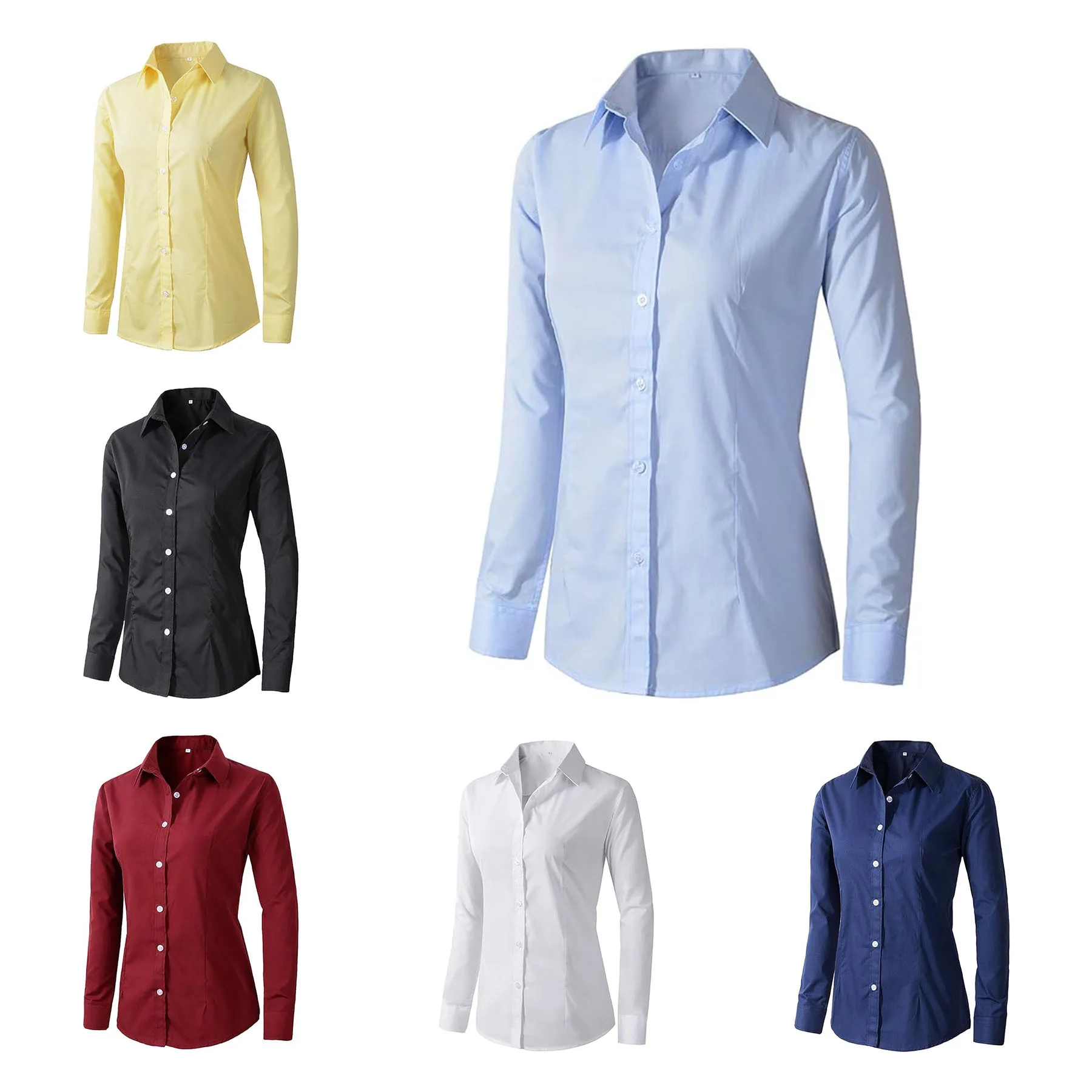 Women's Formal White Shirt 4