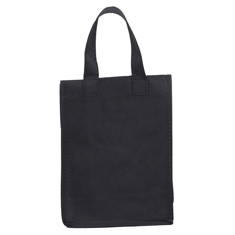 6-1/2"W x 9"H x 3 ½"Gusset - "BAG-IT" Value Priced Lightweight Lunch Tote Bag 8
