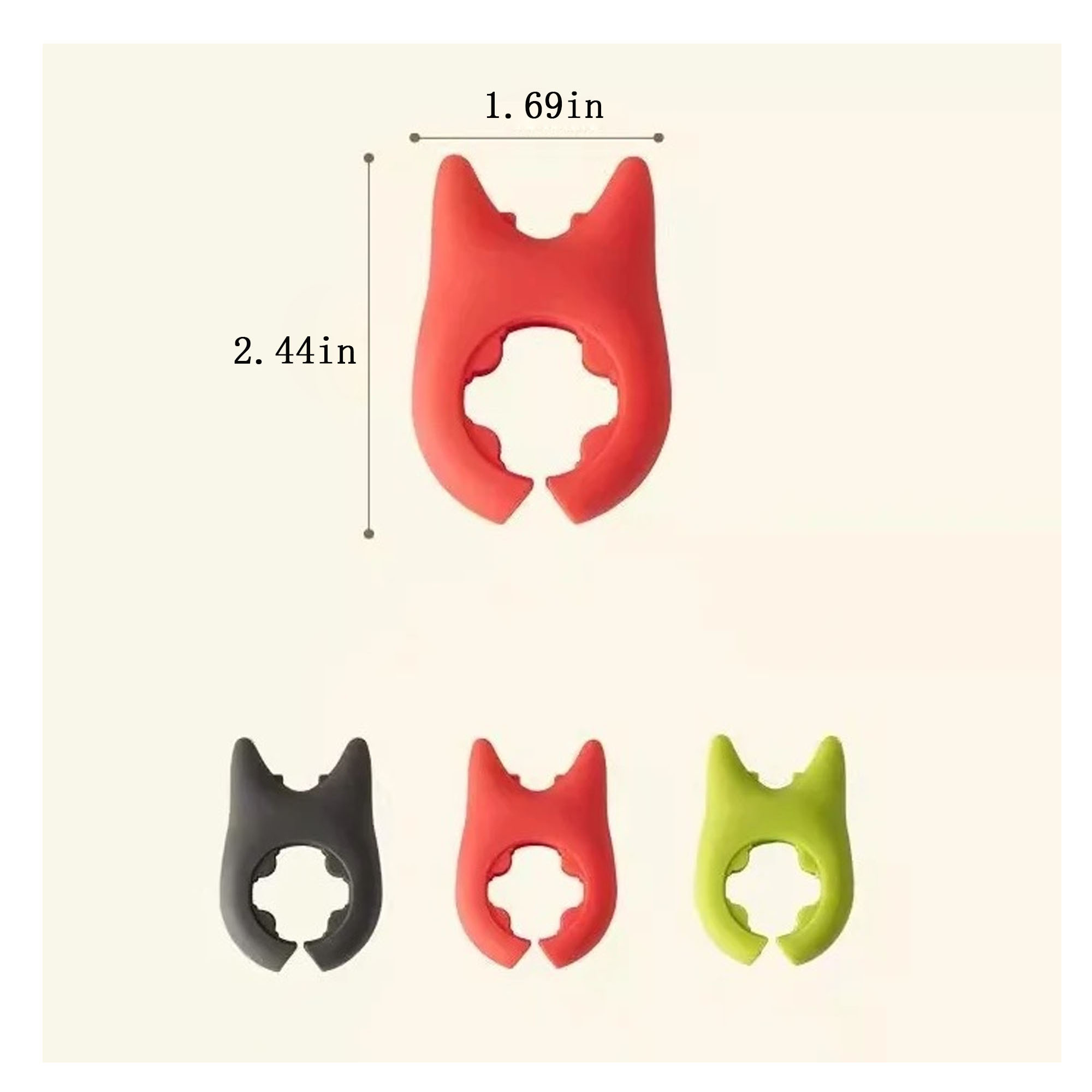 Versatile Silicone Clip for Kitchen Utensil Storage 4