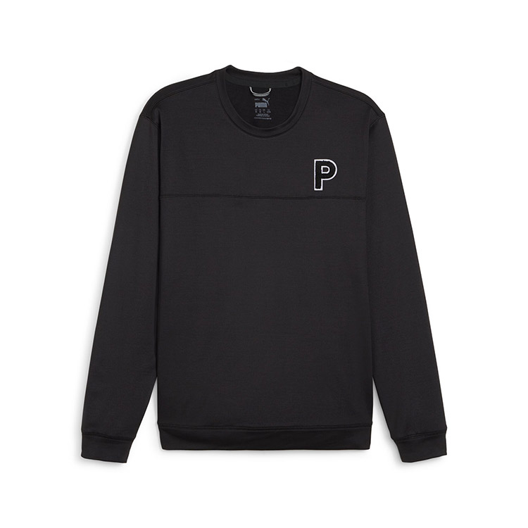 Puma Cloudspun Patch Crewneck, custom hoodie or sweatshirt with logo imprint 3