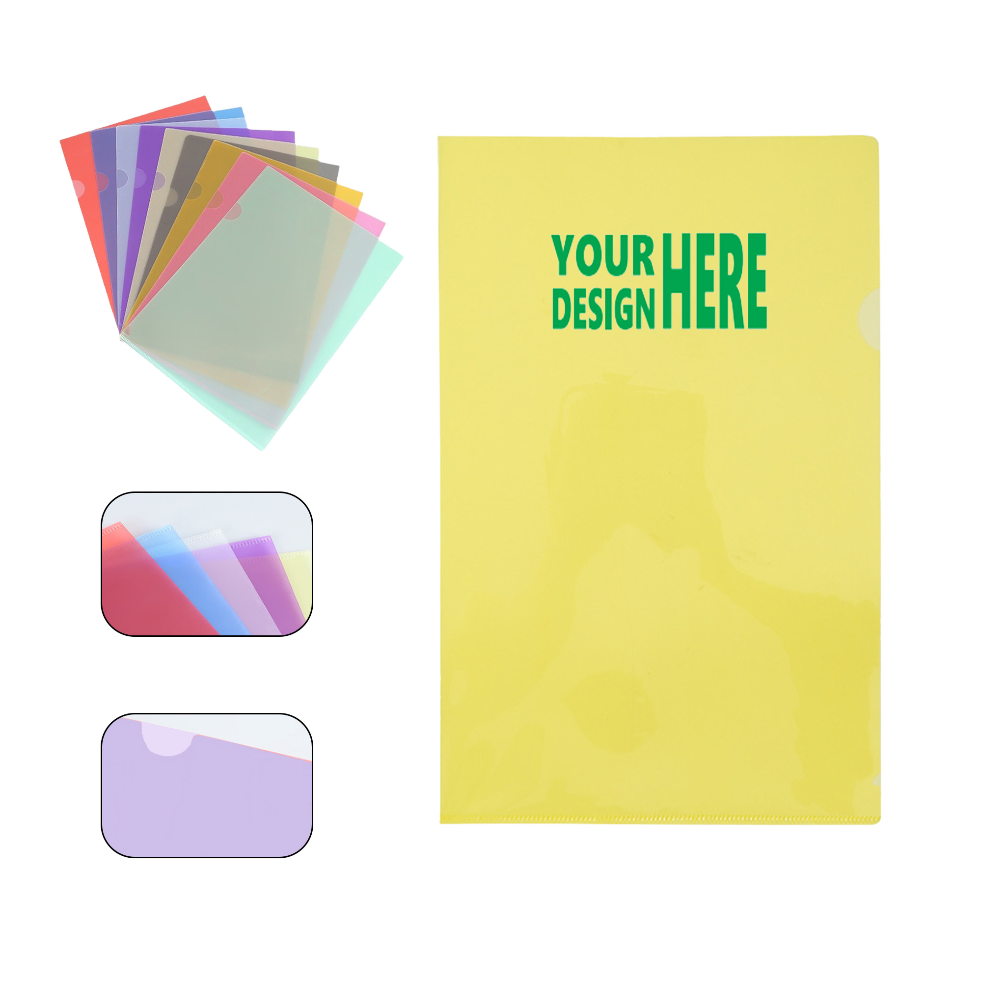 A4 Plastic File Folders 1
