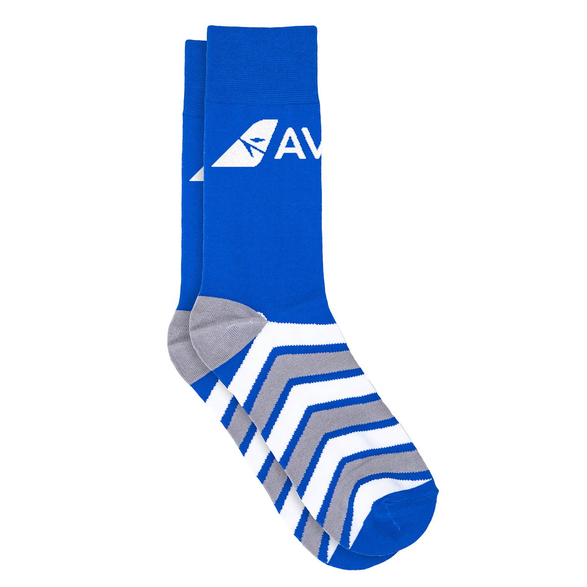 Half Chevron Simpler Socks 15