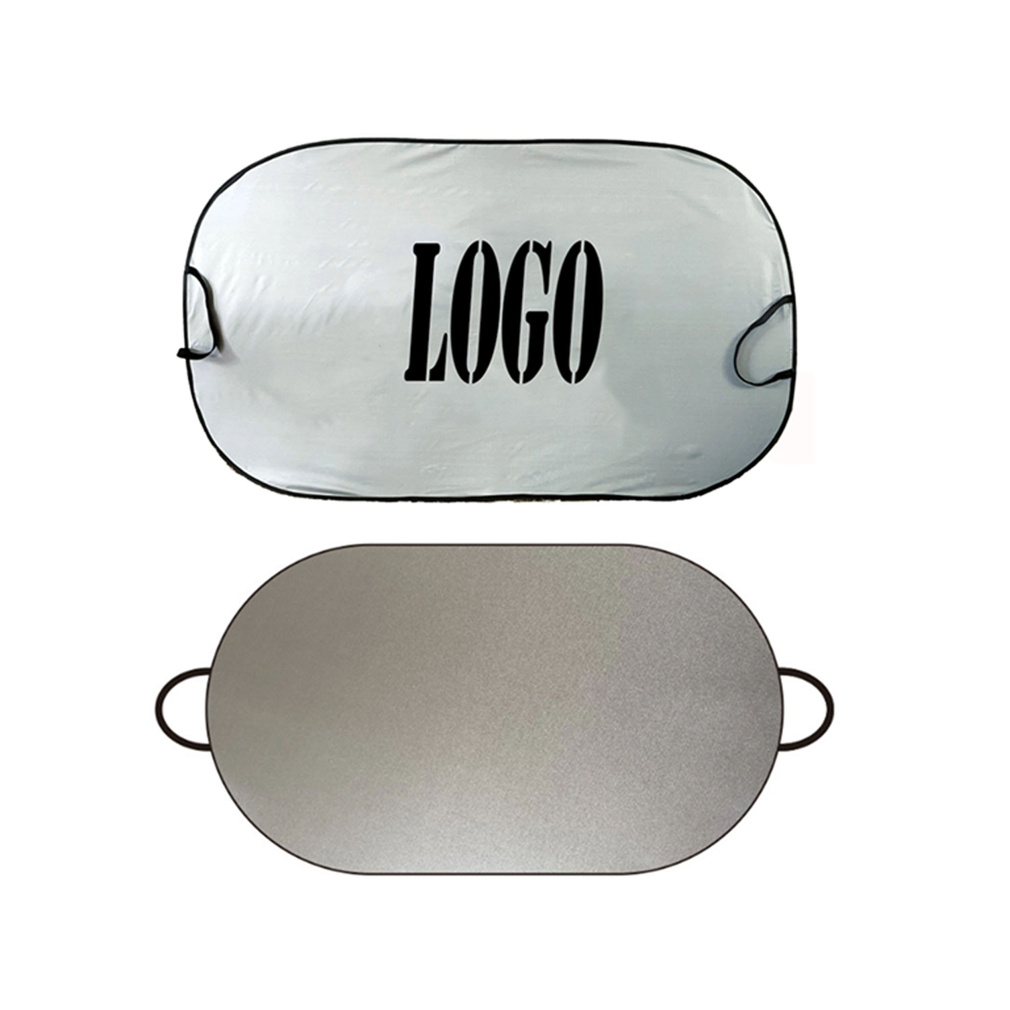 Foldable Car Sun Shade W/ Pouch 3