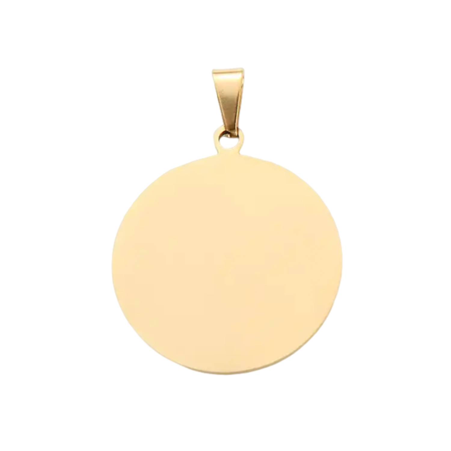 Round Stainless Steel Pet Tag 5