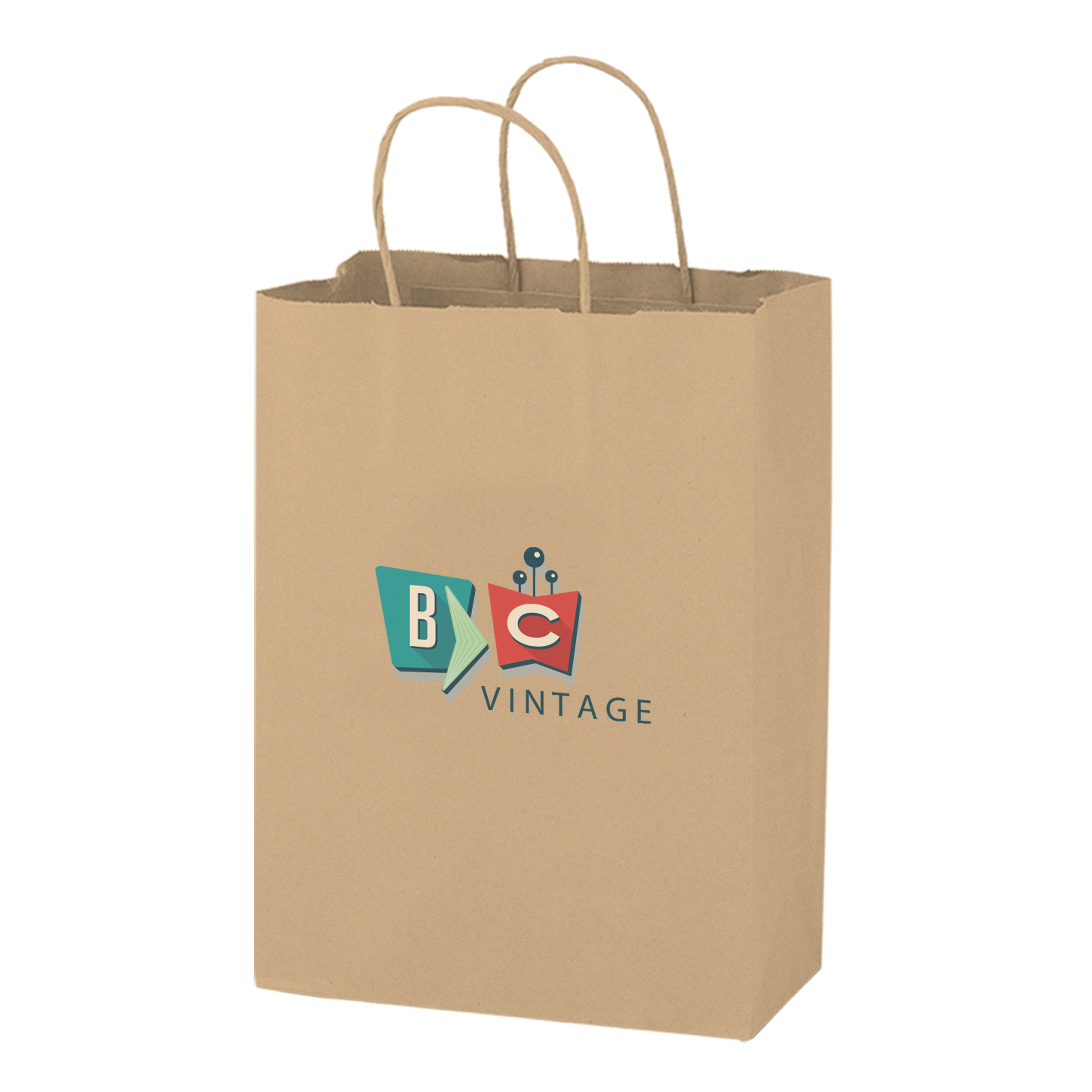 Digital Splash Kraft Paper Shopper 2