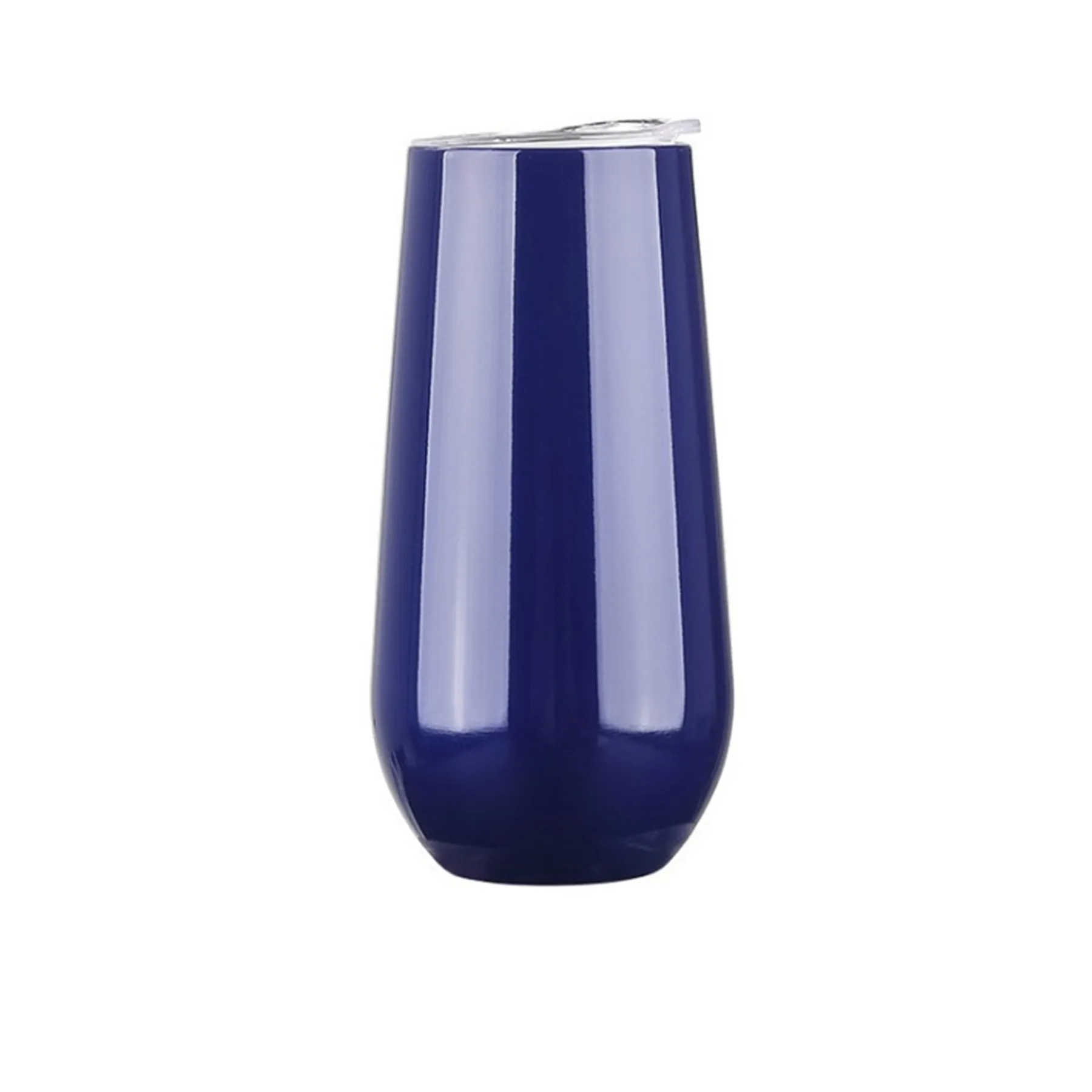 16oz Eggshell Shape Wine Cup With Lid 9
