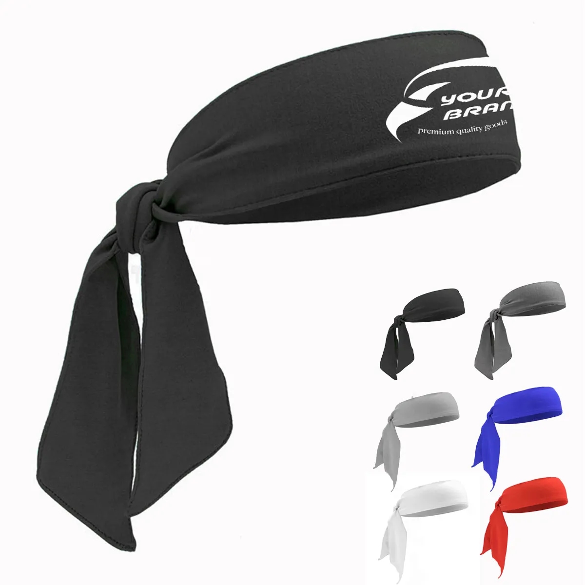 Ultra-Thin Sweat Absorption Fitness Headband Head Scarf 1