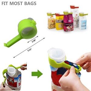 Food Bag Sealer Clip One Touch Design 19