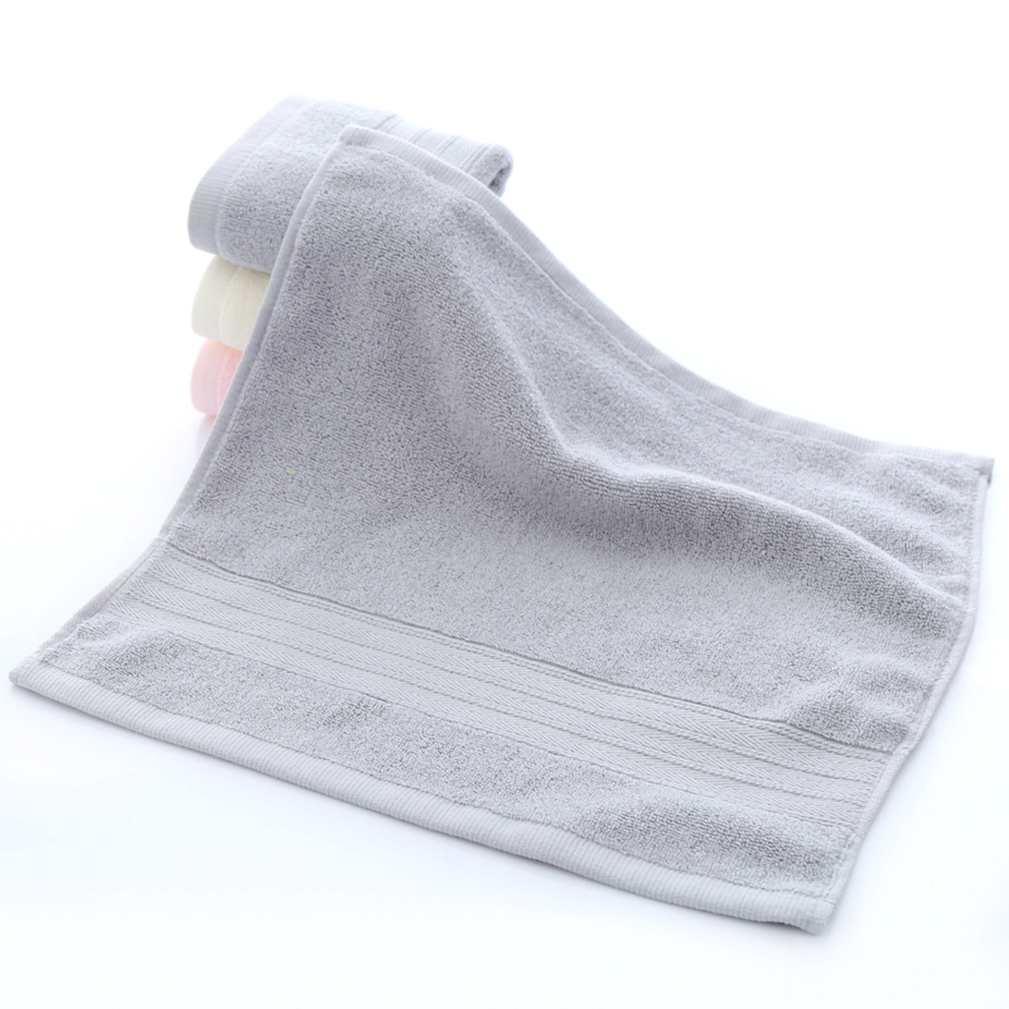 Soft Cotton Face Washcloths 2