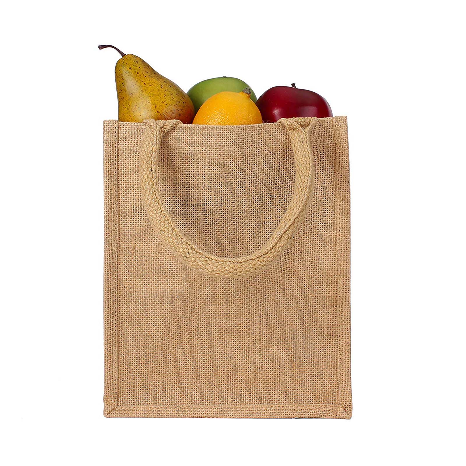 Natural Jute Burlap Tote Bag 5
