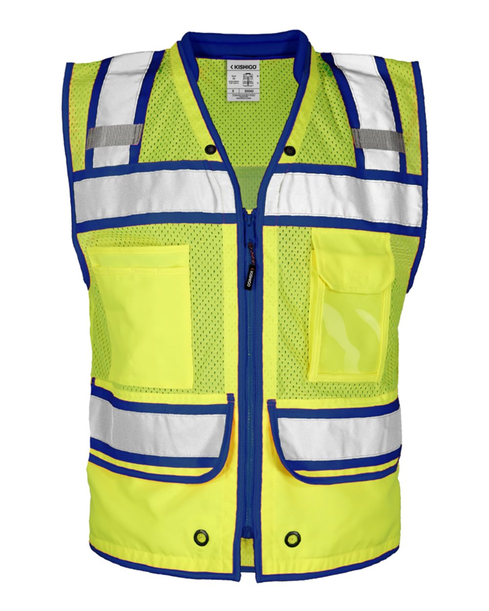 Men's Color Contrast High Performance Surveyors Vest - S5042-5046 2