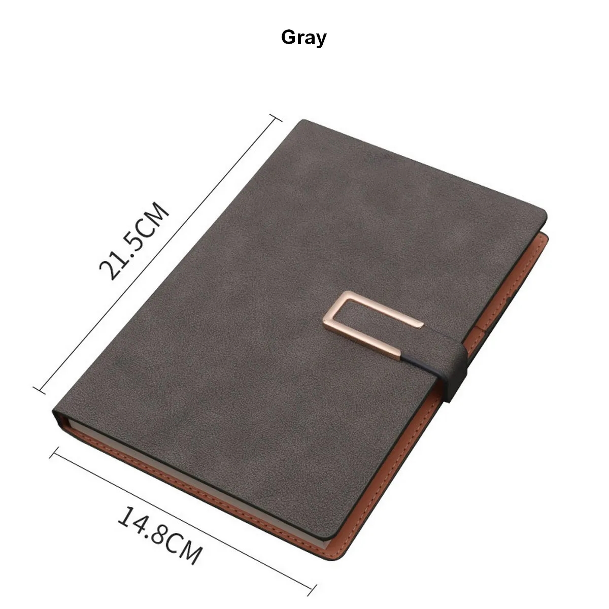 A5 Pu Leather Notebook Student Notebook With Pen Holder 7