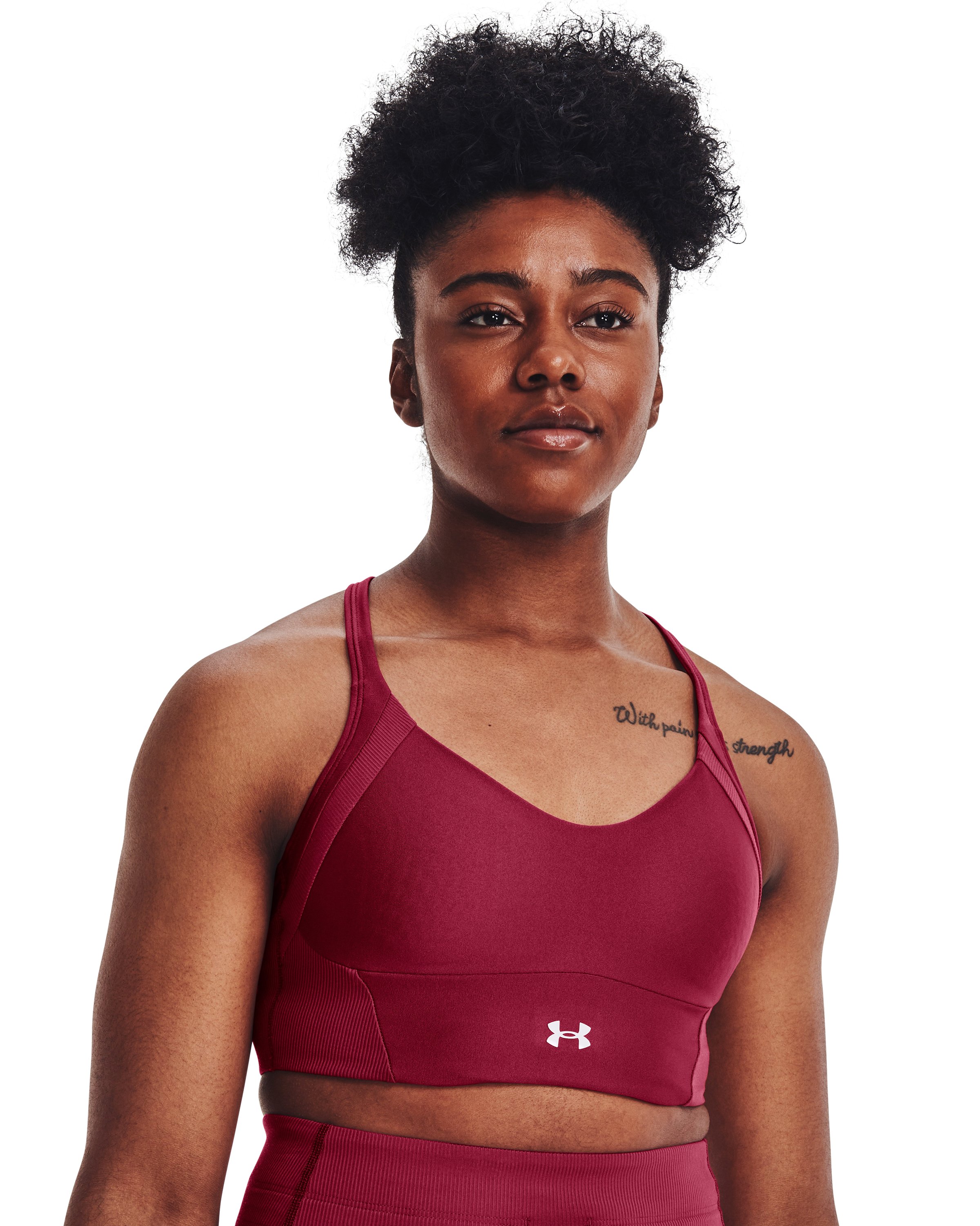 UA Infinity Mid Rib Women's Sports Bra 10