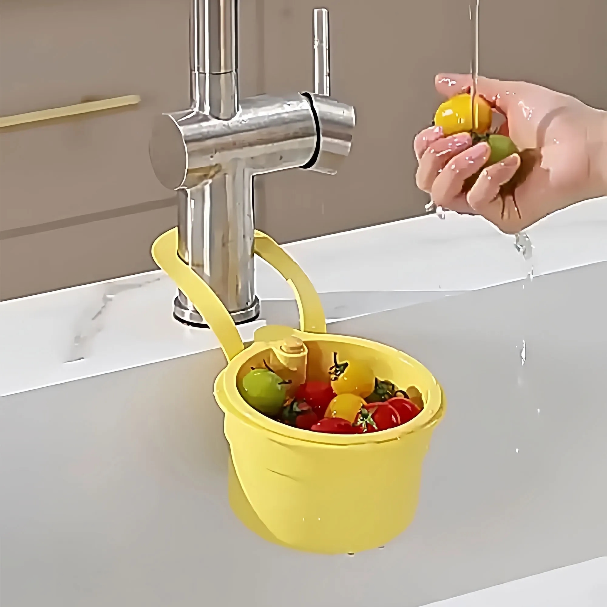Quick Filter Hanging Sink Strainer For Kitchen Residues 3