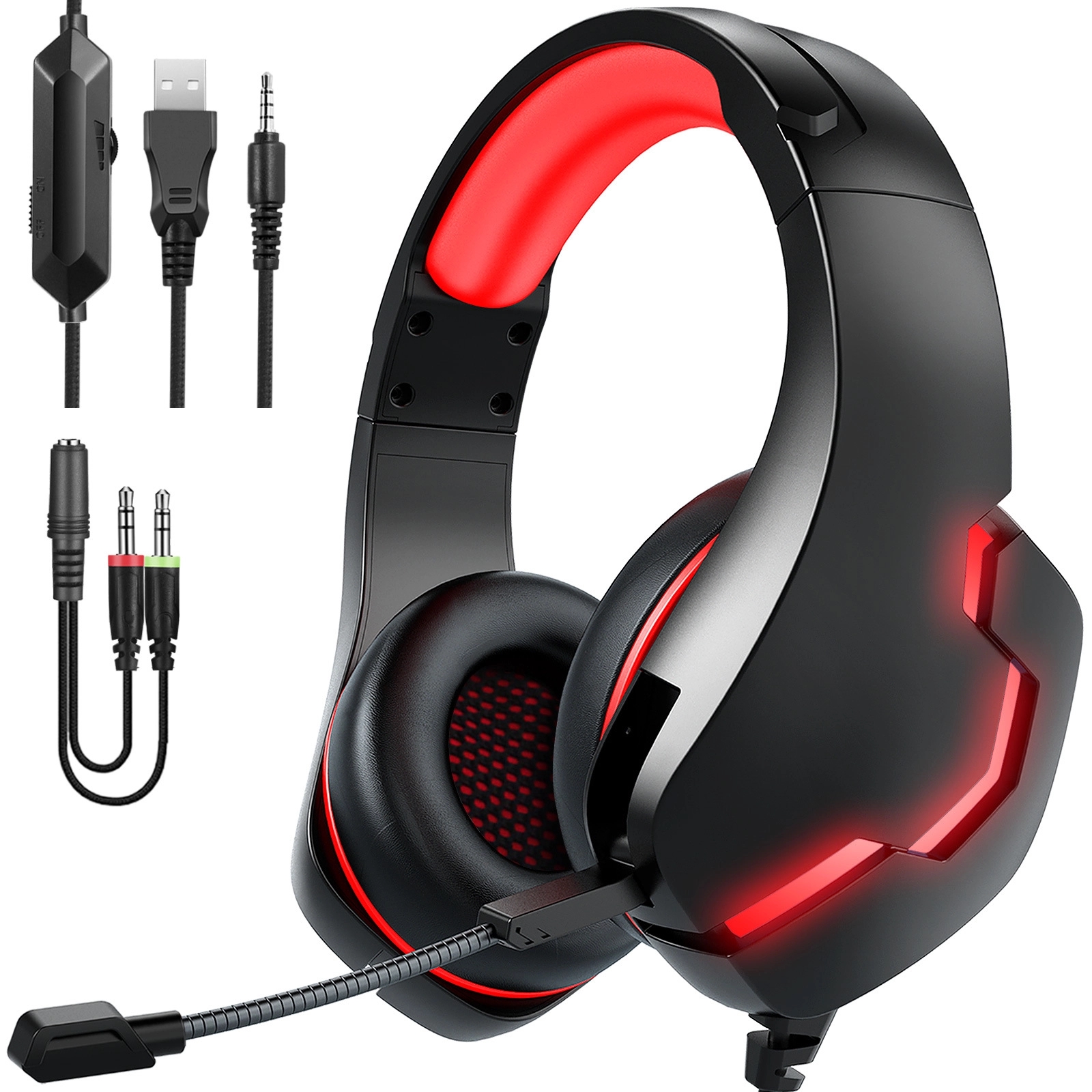Headset For Gaming With Noise Canceling 4
