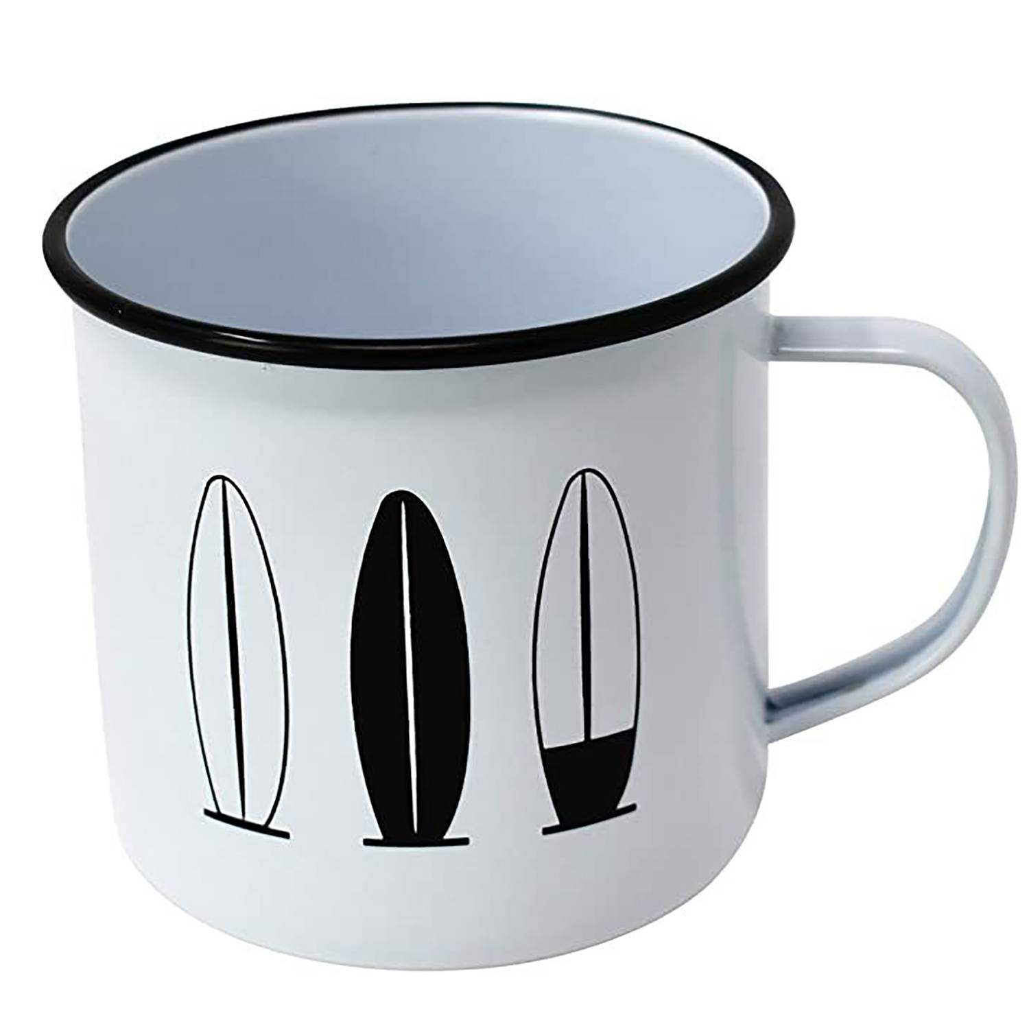 13oz Custom Durable Enamel Mug for Household Office 5
