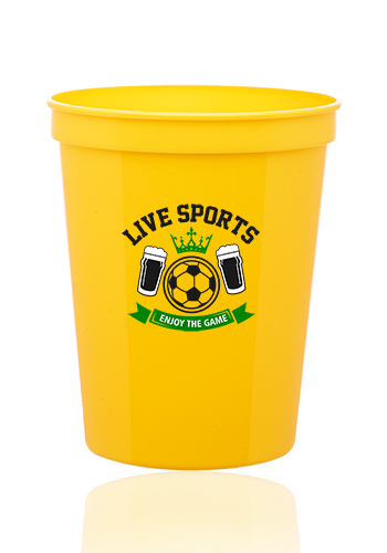 16 oz. Reusable Plastic Stadium Cups 77