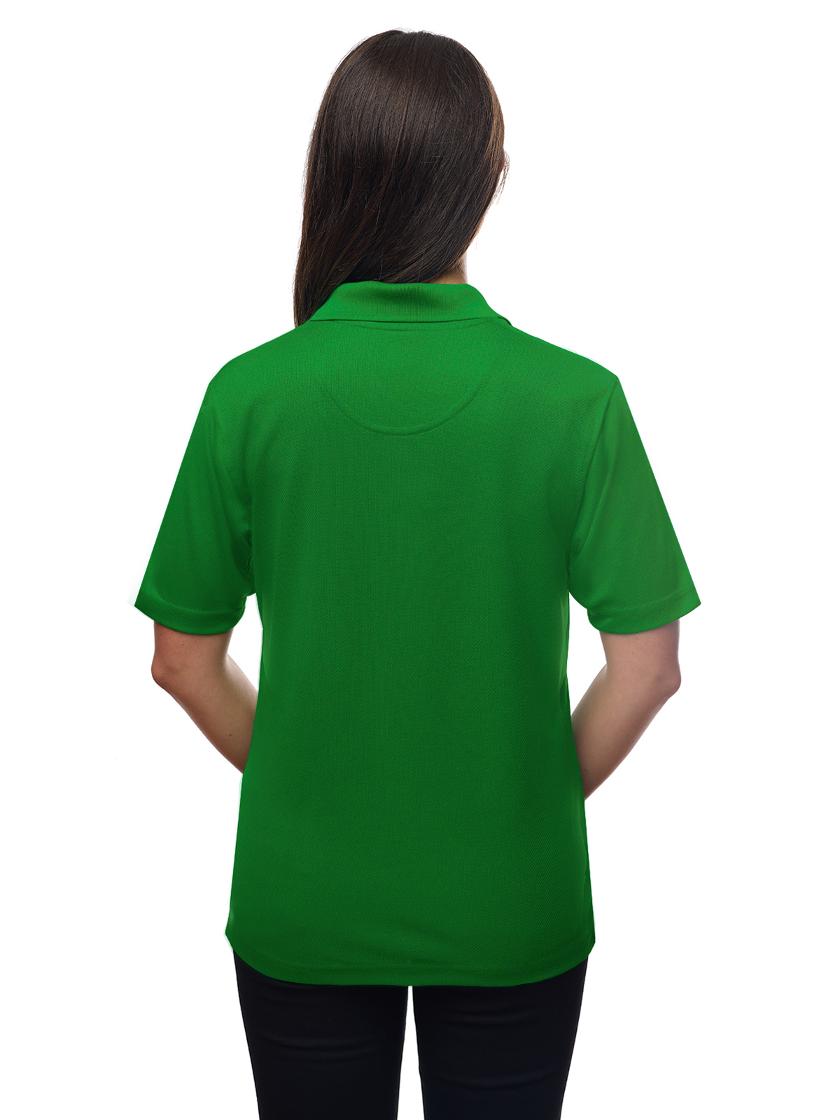 Blue Generation - Women's Pocketless Wicking V-Neck Polo 45