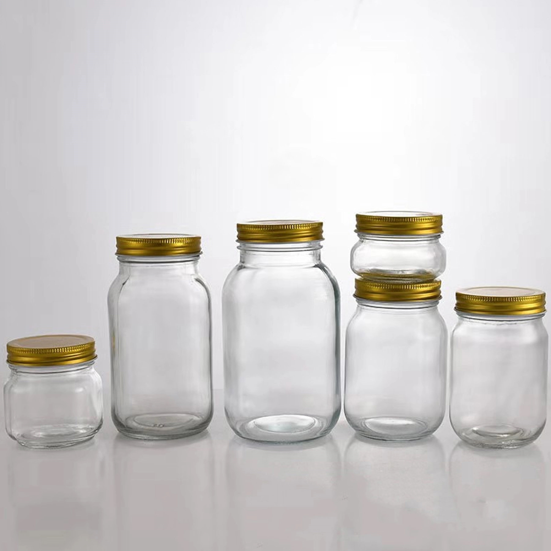 8 OZ Mason Jar With Iron Lid 2