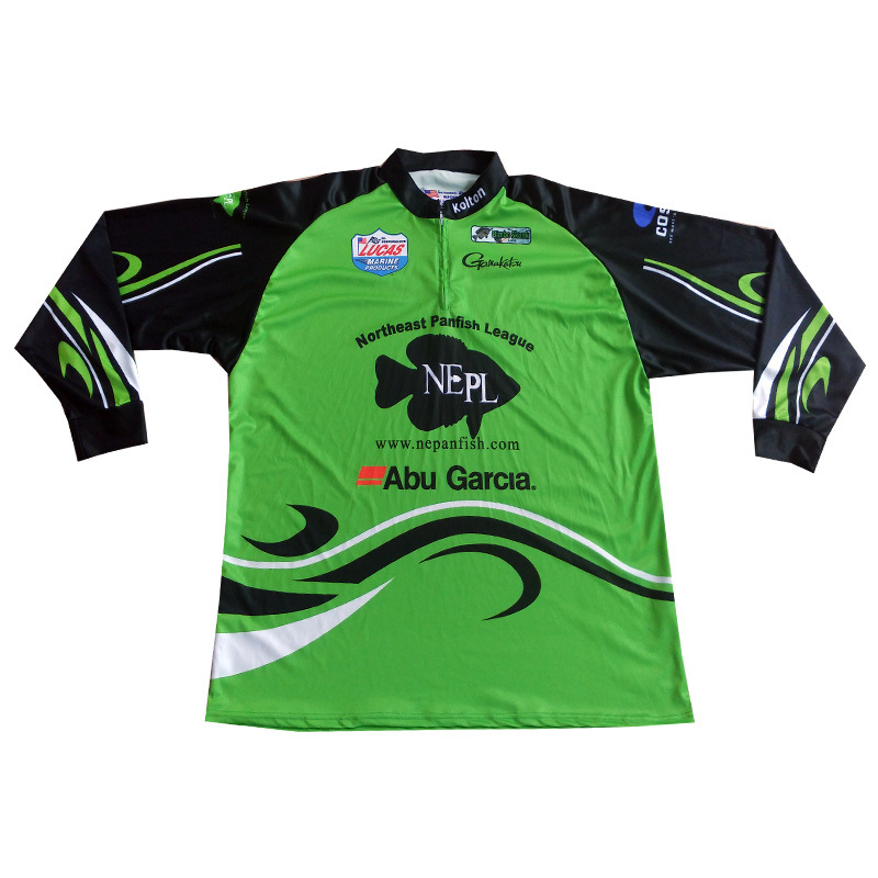 Custom UPF 50+ Sun Protection Dye Sublimation Fishing Clothes 1