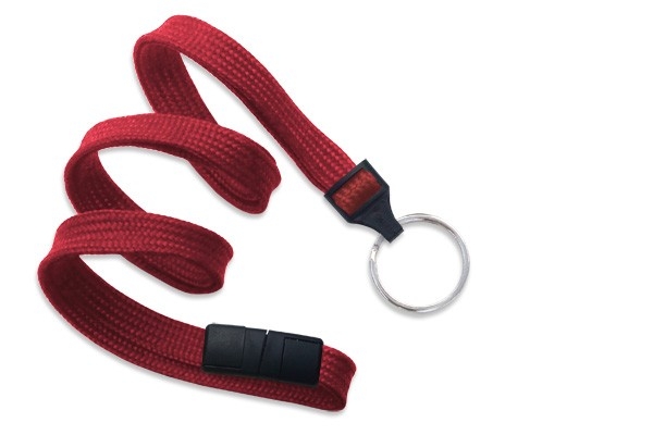 3/8" Bamboo Lanyard with Breakaway (Plastic J-Hook) 2