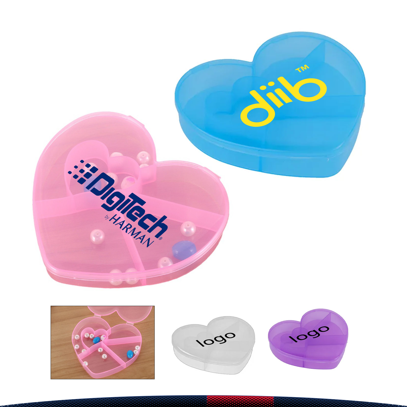 Elira Heart-Shaped Pill Case 2