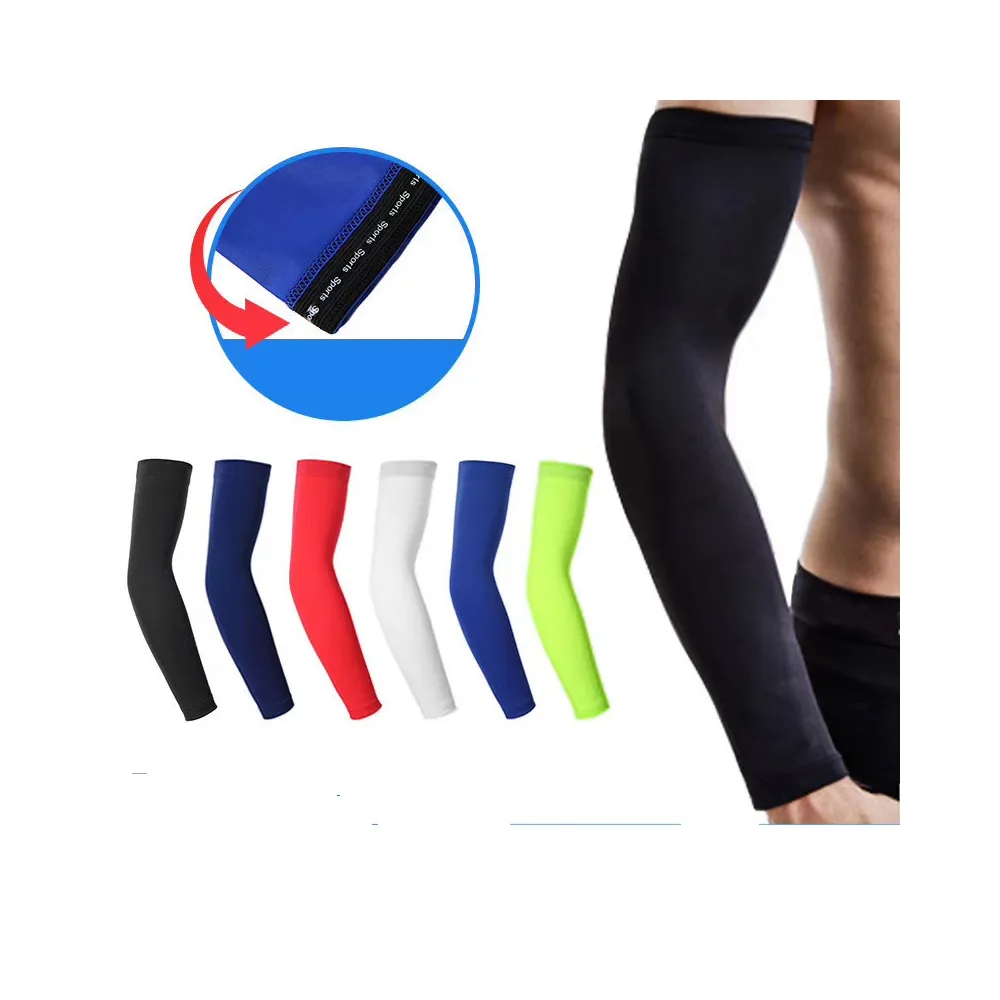 Sports Arm Sleeve With Anti-slip Rubber Strip 3