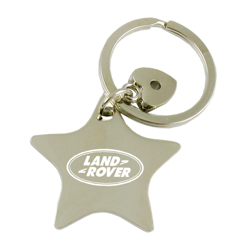 Star Metal Key Tag (Key Chain, Keychain, Key chains)-Close out 2