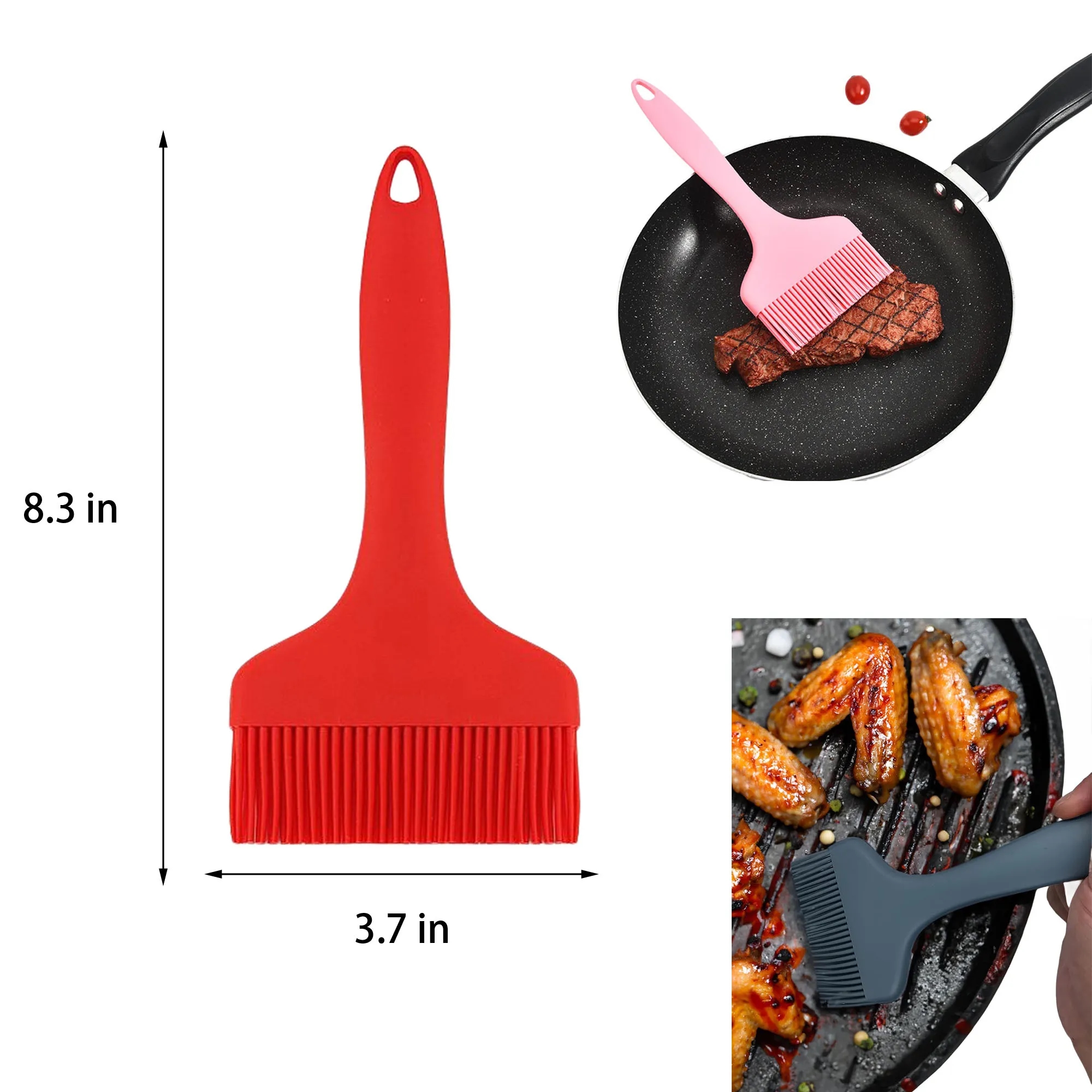 Large Silicone Pastry Basting Brush 8