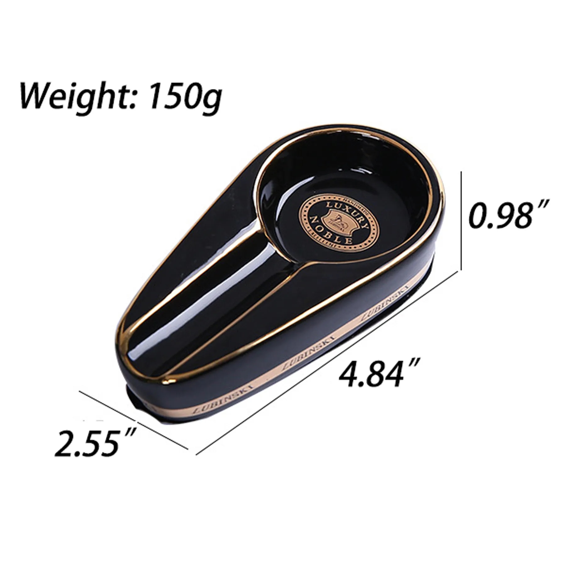 Ceramic Portable Cigar Ashtray Accessories 4