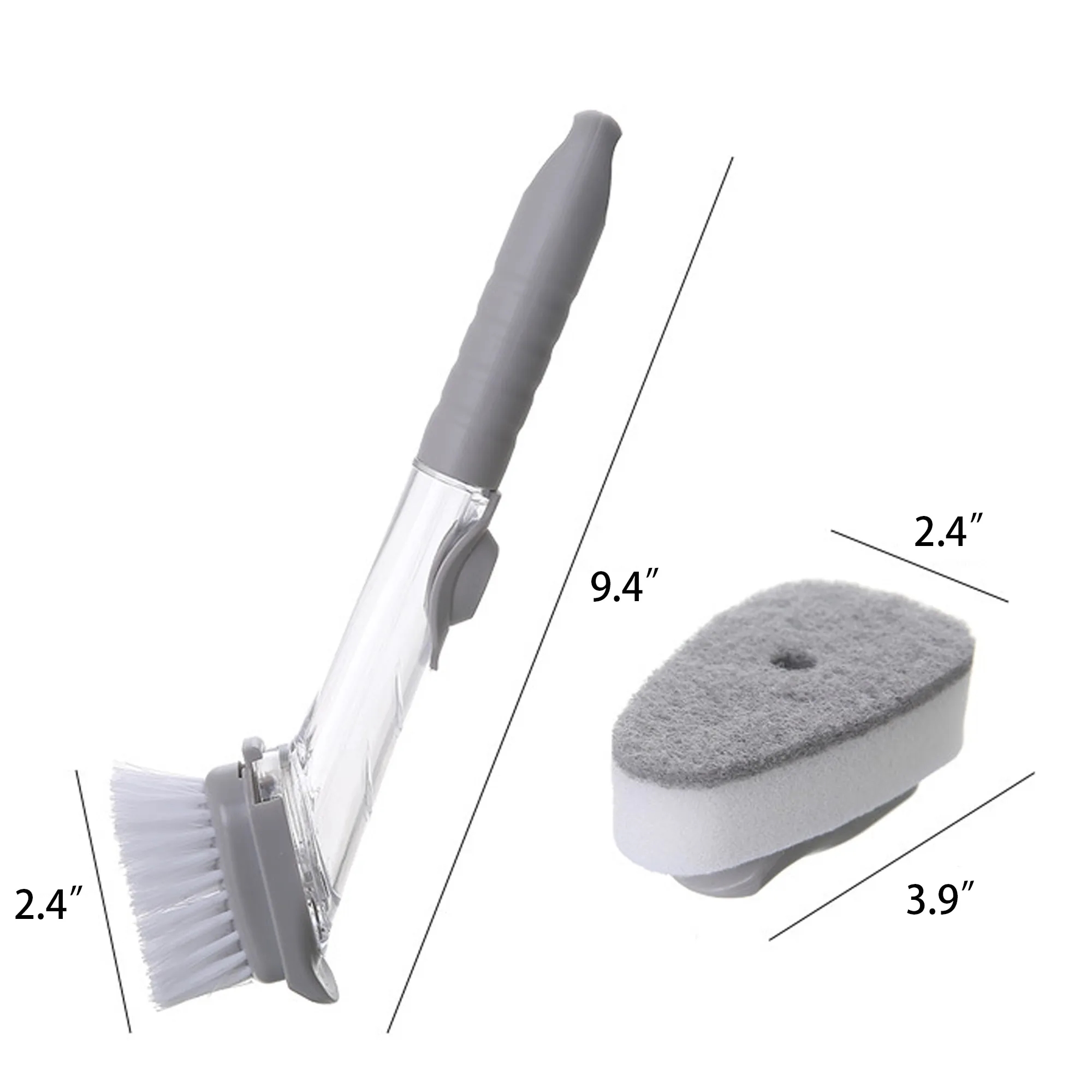 Multi Functional Long Handle Dishwashing Brush 3