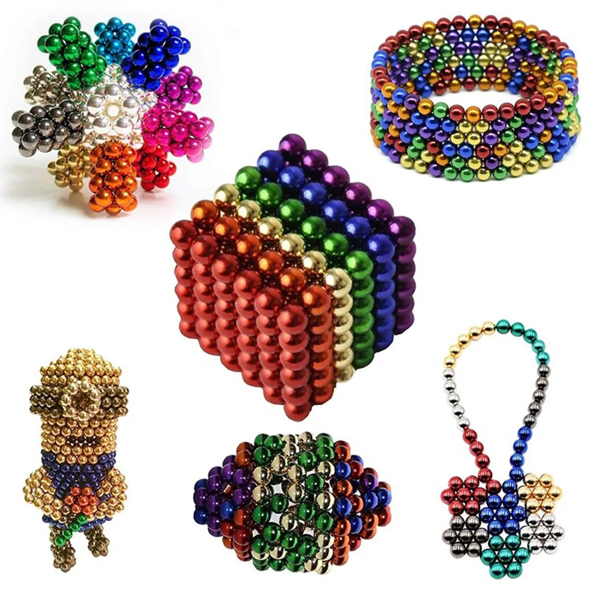 Magnet Beads Cube Building Toy 3