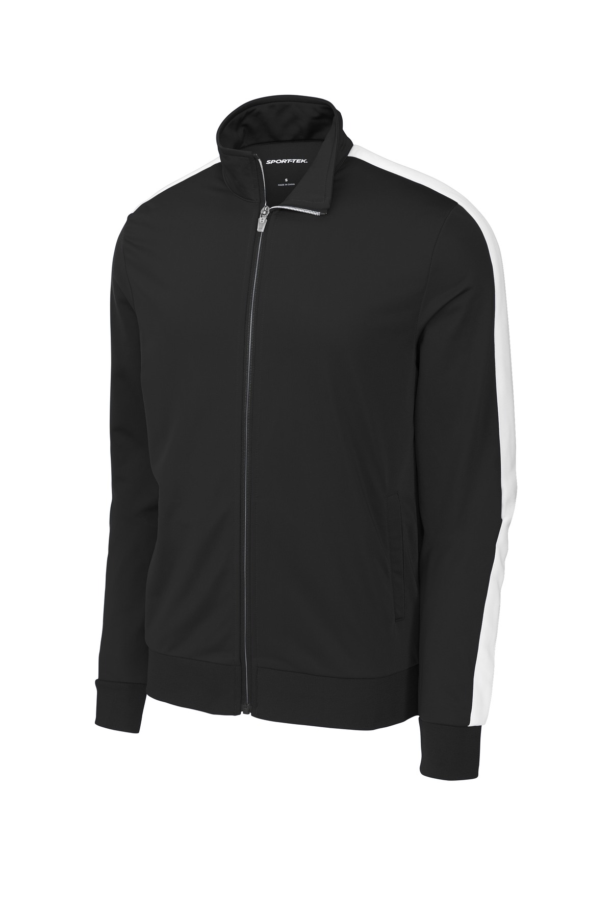 Sport-Tek Tricot Sleeve Stripe Track Jacket. JST94 23