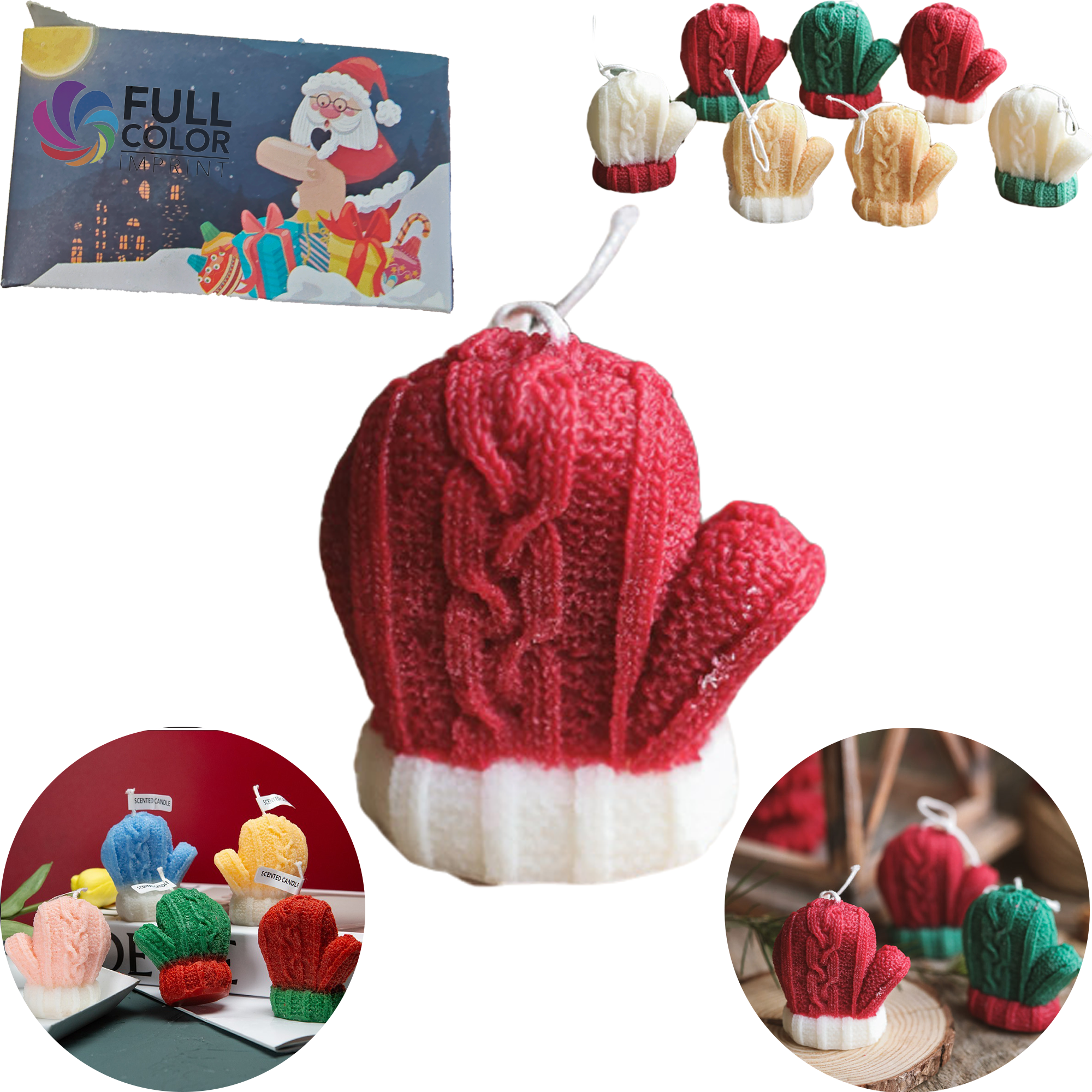 MOQ 10pcs Holiday Joy Scented Candle 2