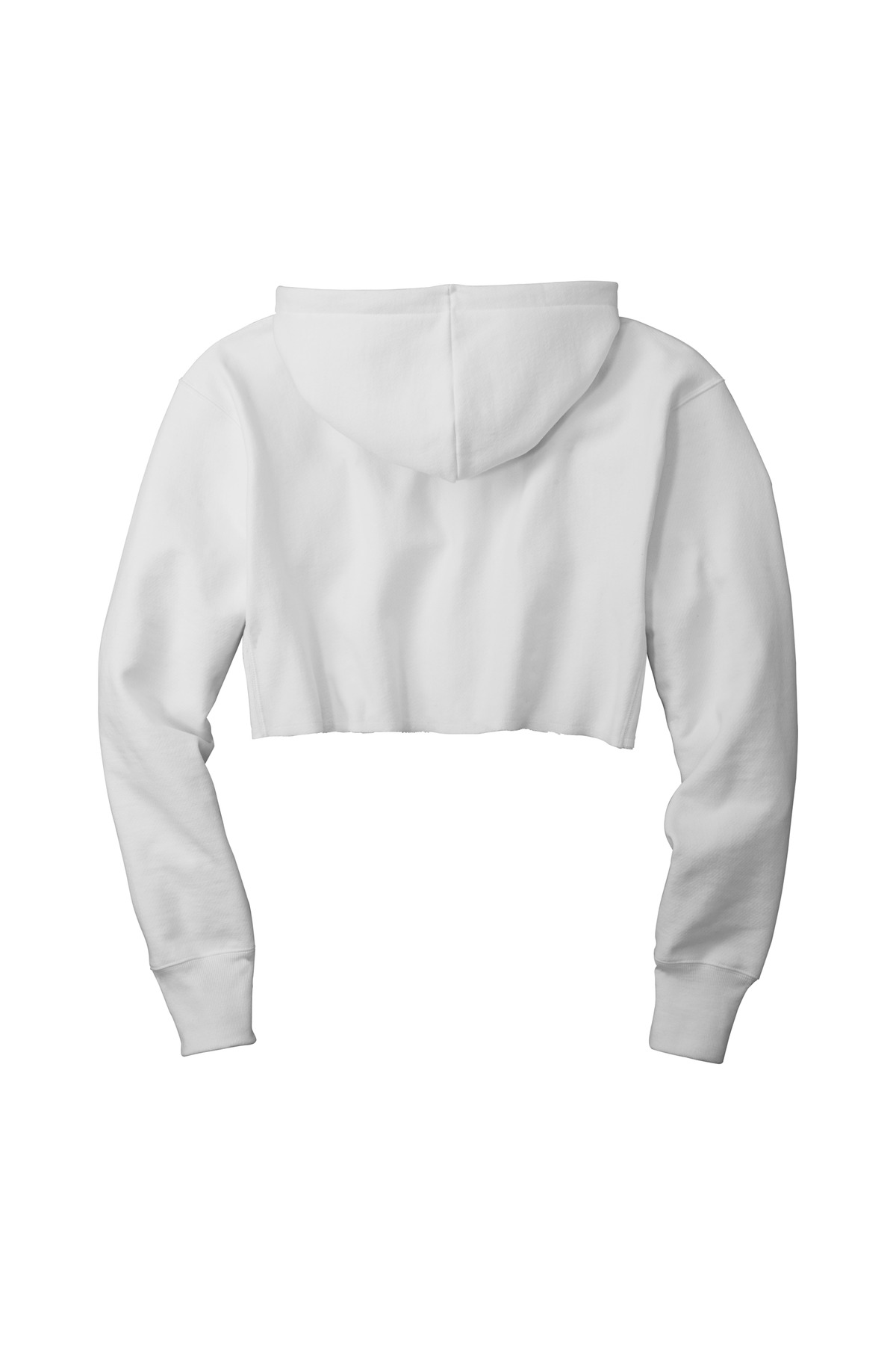 Champion Women's Reverse Weave Cropped Cut-Off Hooded Sweatshirt RW01W 43