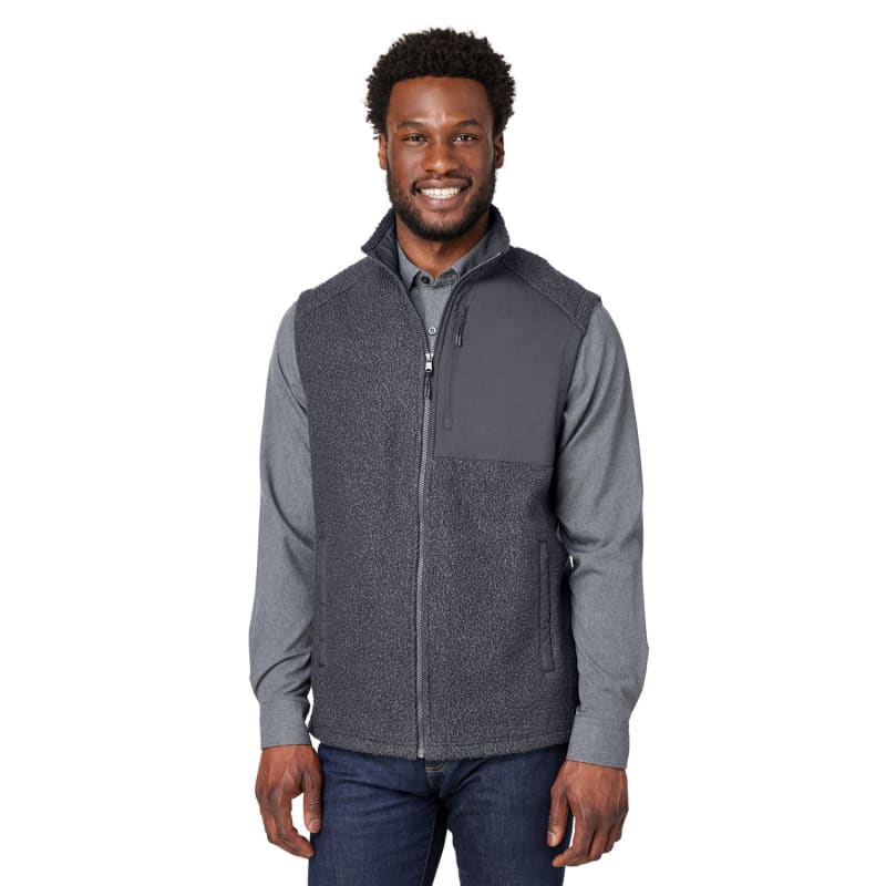 North End Men's Aura Sweater Fleece Vest 8