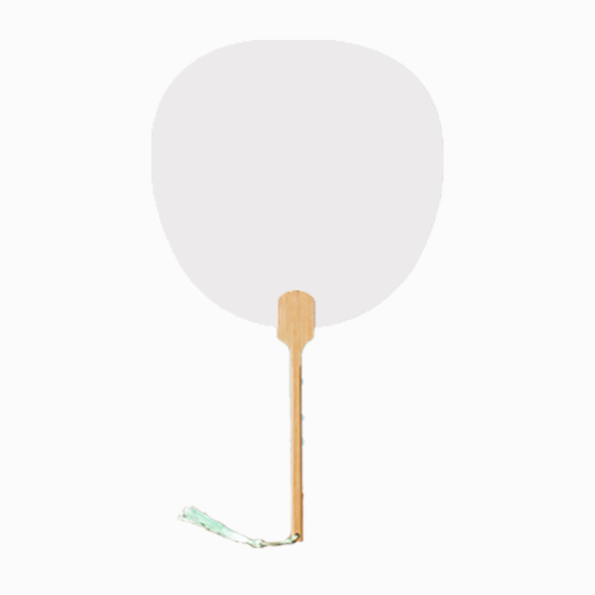 Artistic Lacquer Fan with Blank Canvas 7