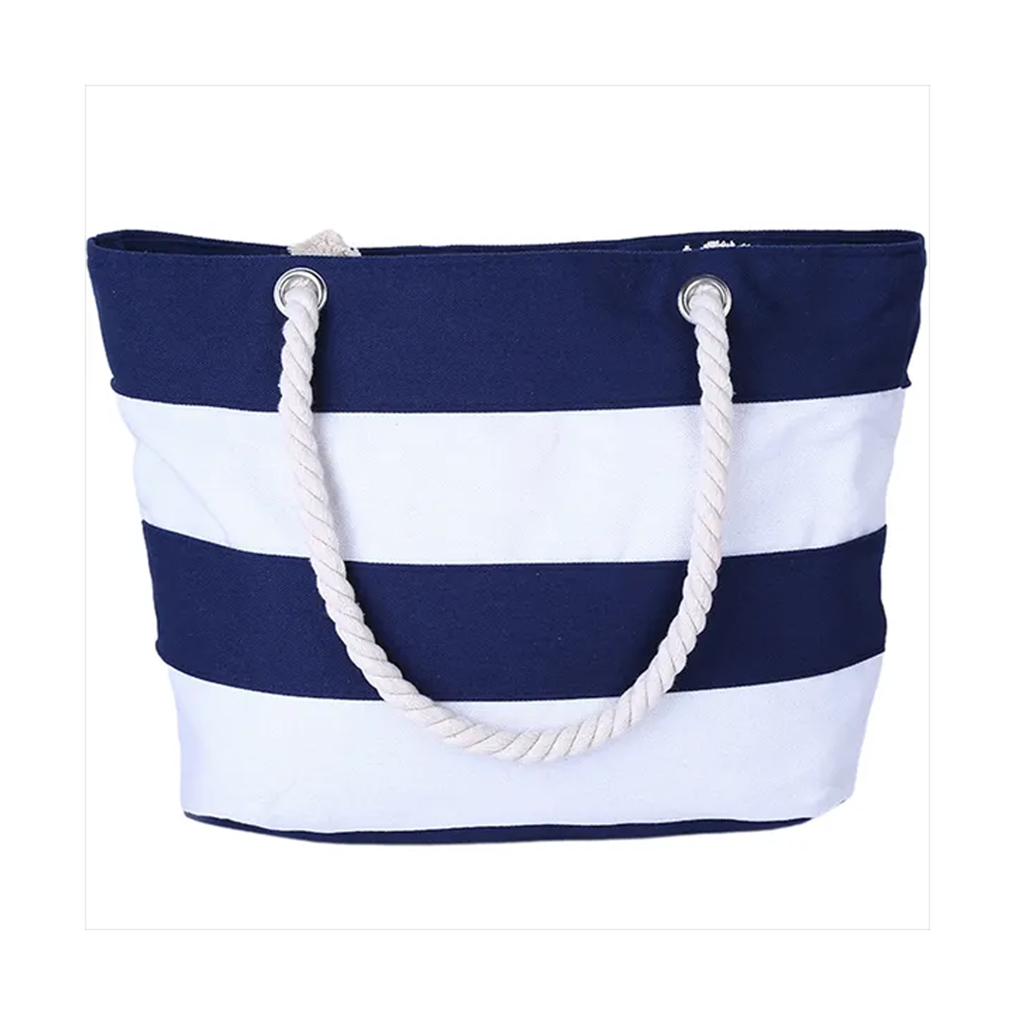 Canvas Carryall with Color Accents, custom tote bag with logo imprint 7