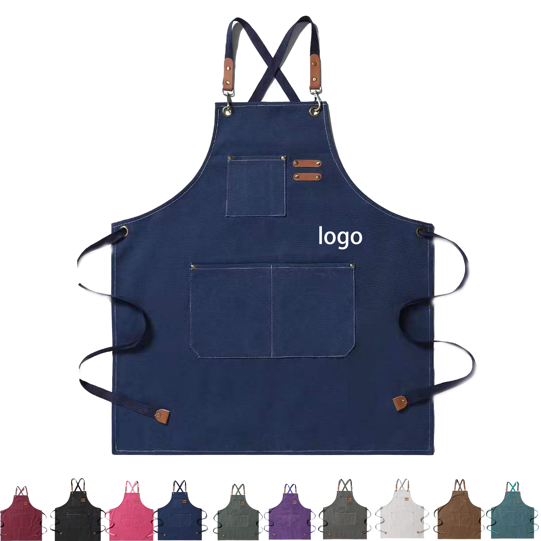 Canvas Cotton Apron 12