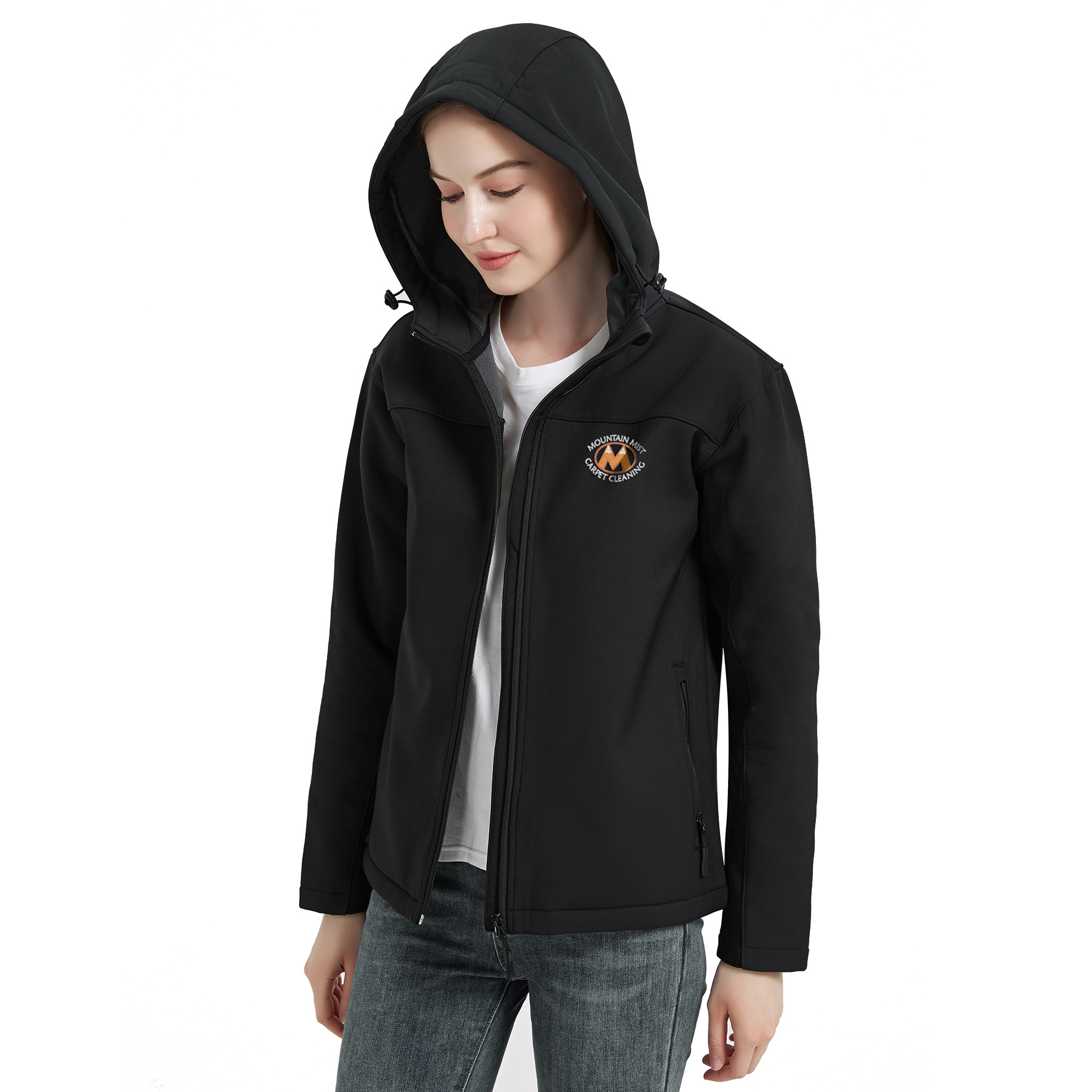Women's Hooded Core Soft Shell Jacket 1