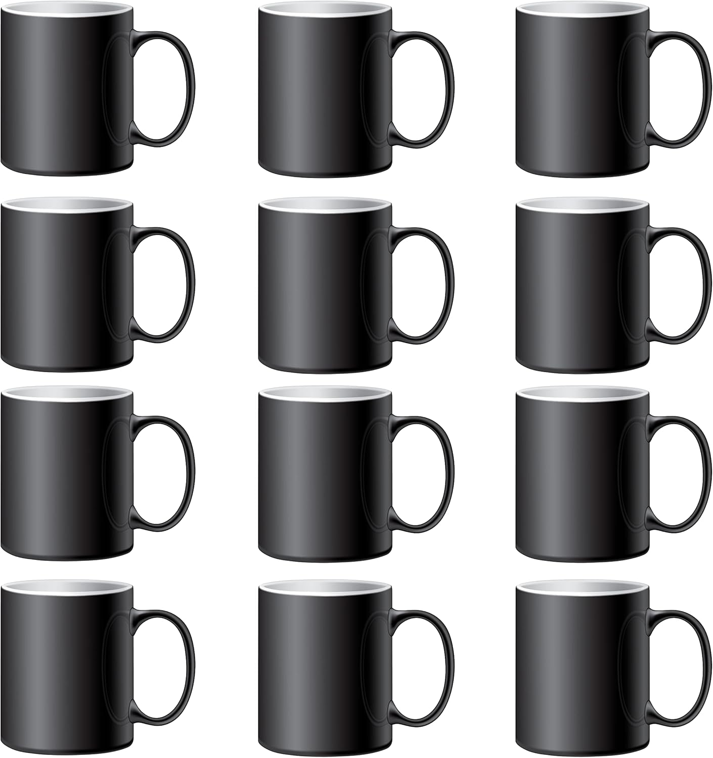 11 oz Promotional Full Color Changing Coffee Mugs 3
