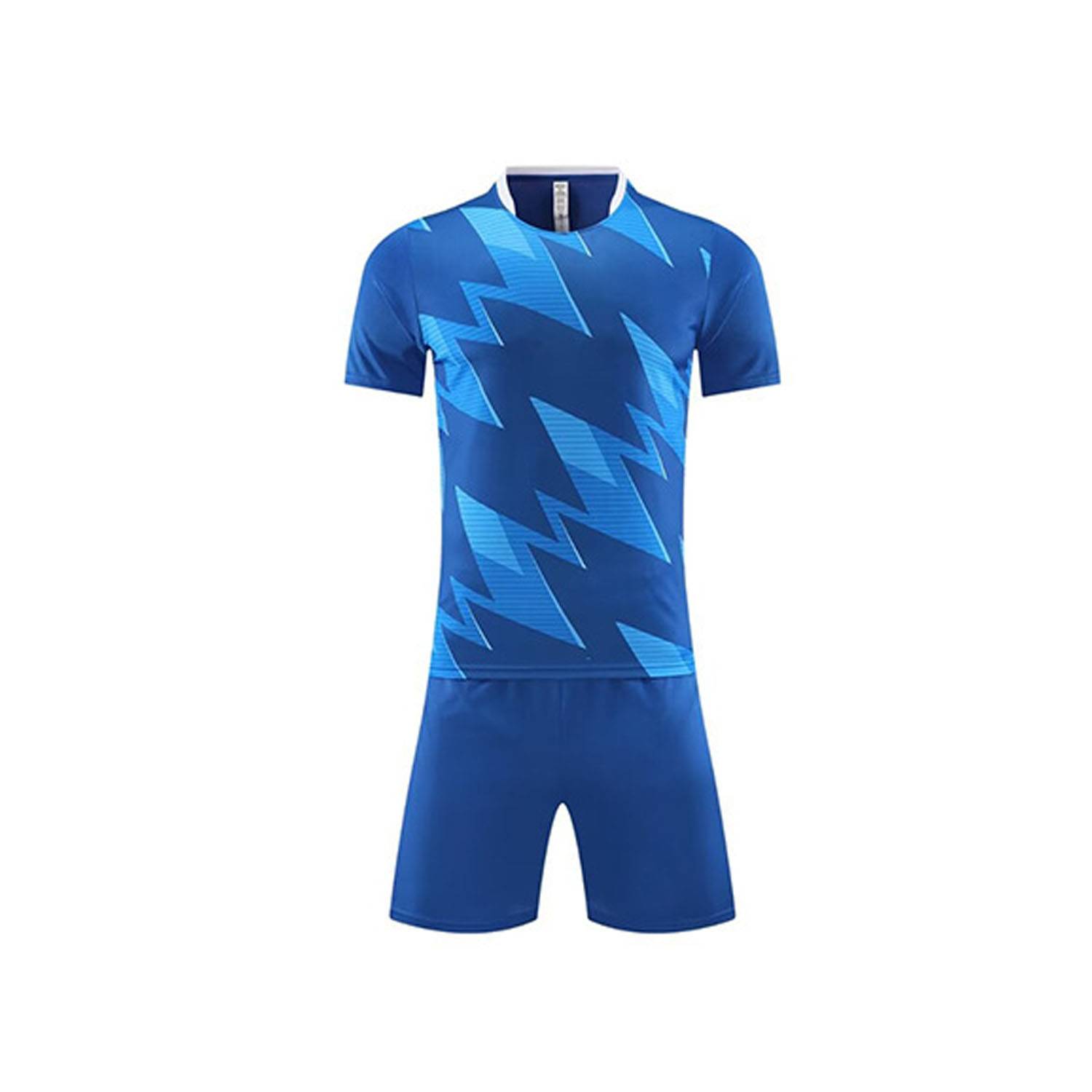 Breathable Polyester Short Sleeve Soccer Kit 4