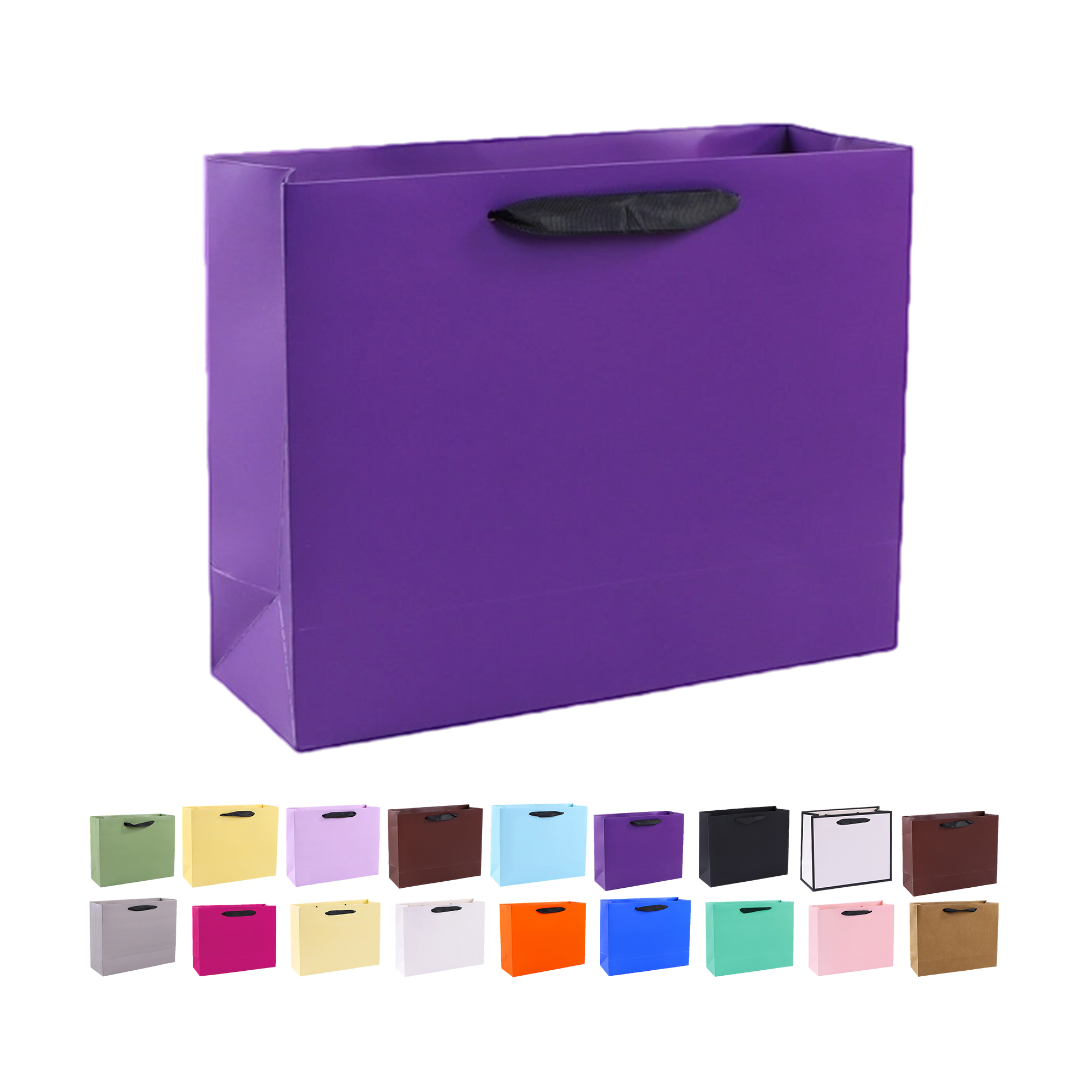 Kraft Paper Gift Bag With Handle For Packaging And Shopping 6